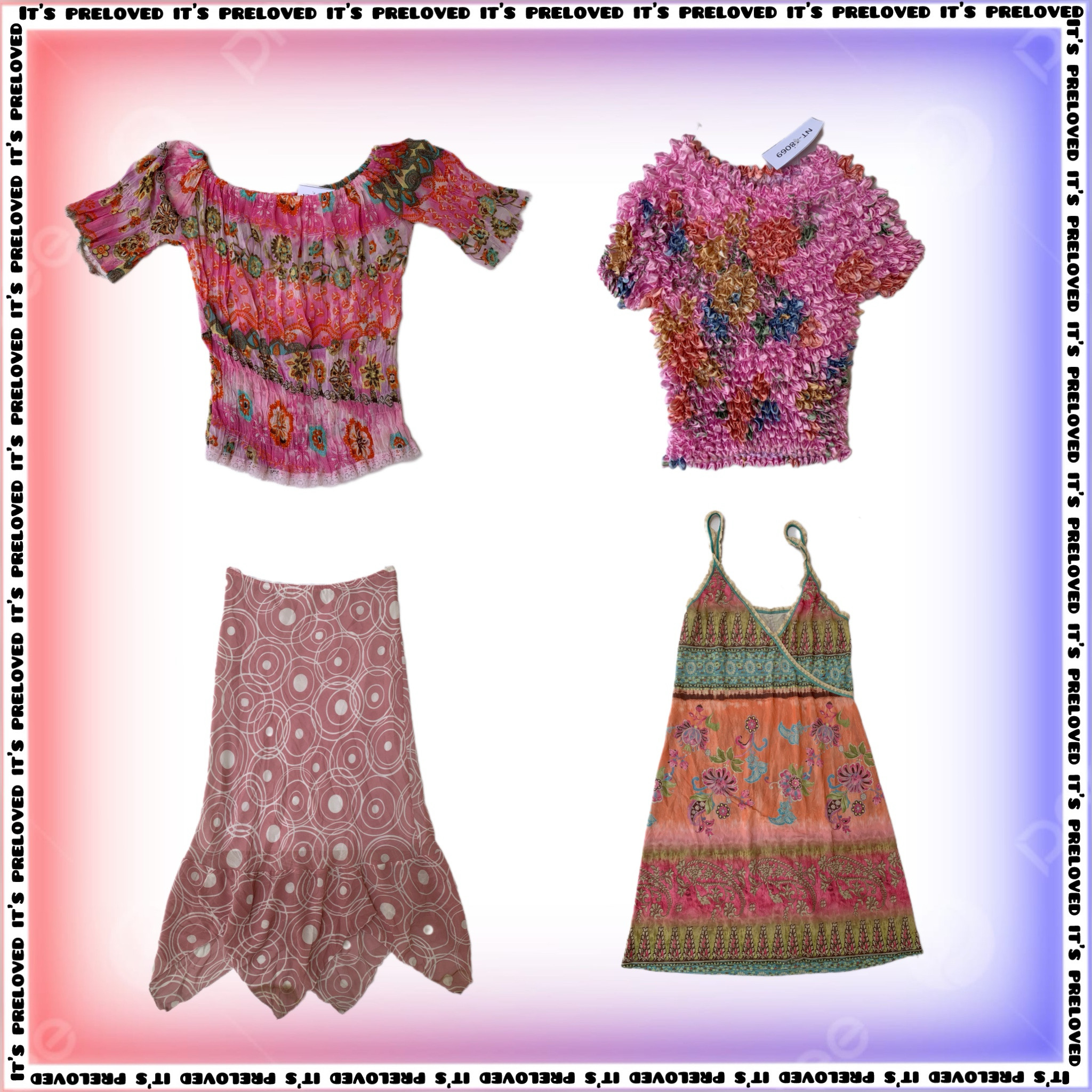Pretty Weel Bundle - tops, dresses and skirts (SS-..