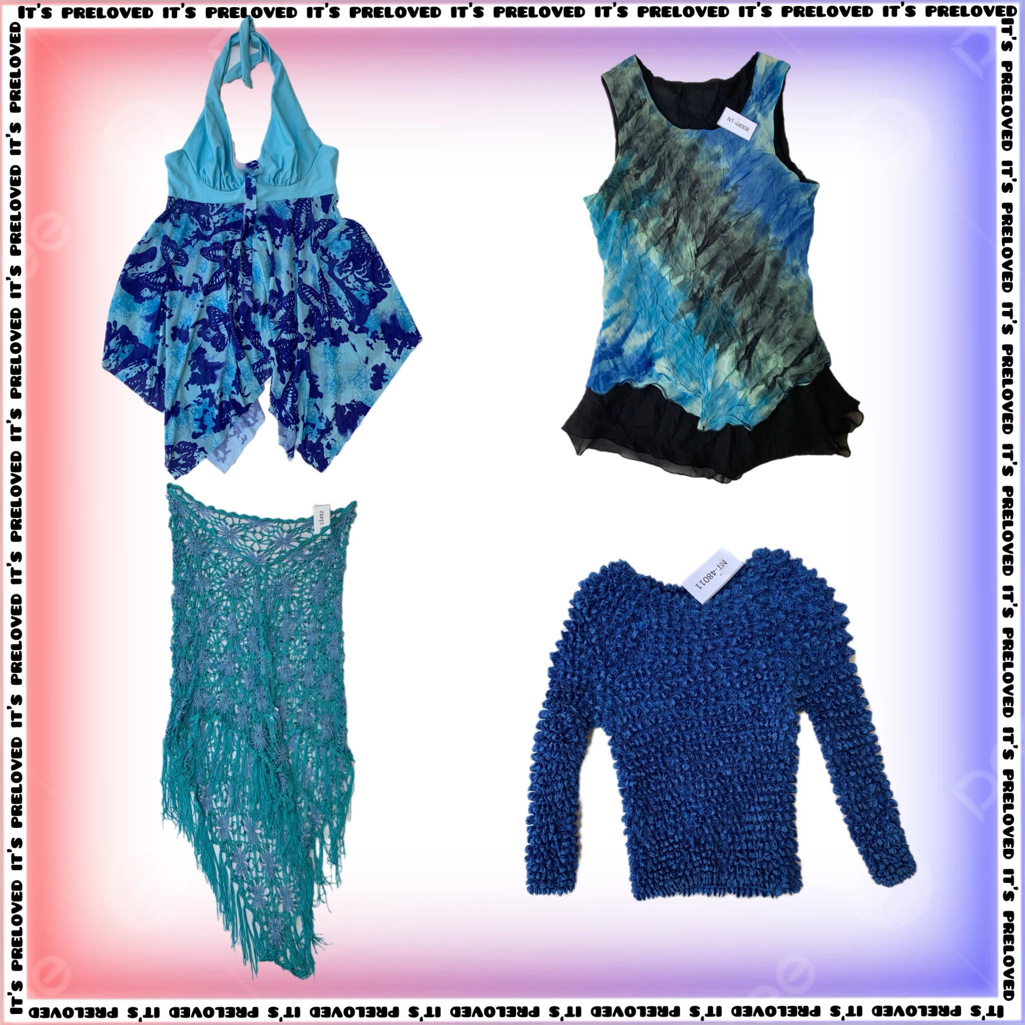 Aquamarine Mermaid Dreams - Tops, Kleider und Röck..