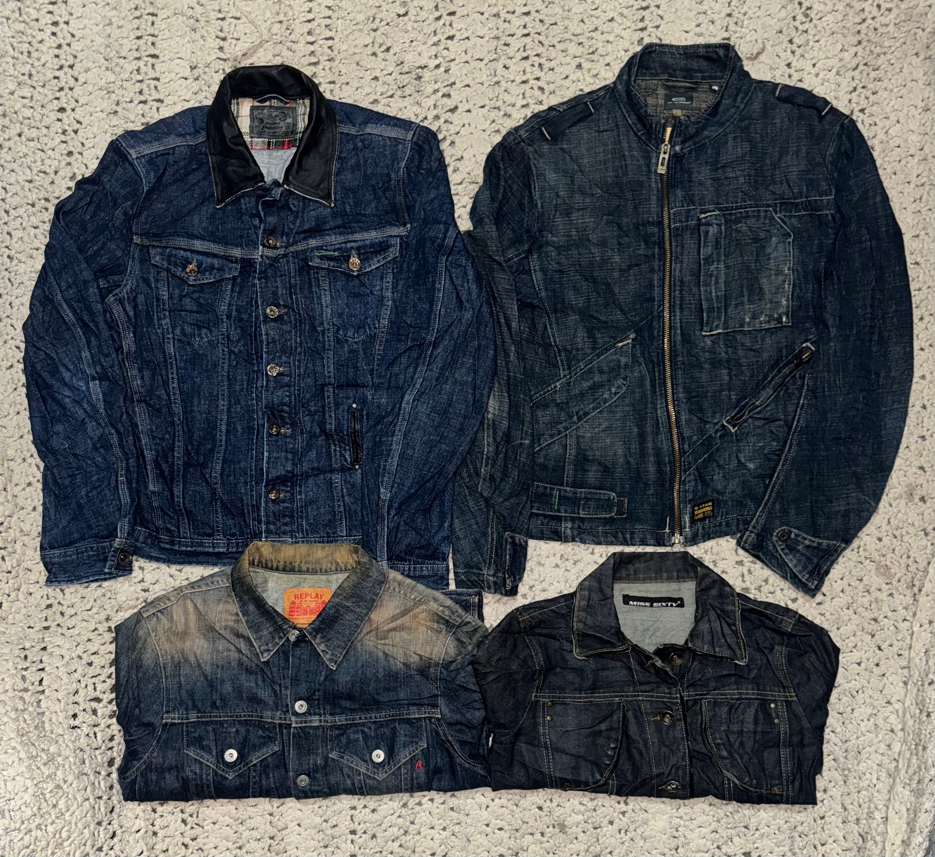 Vestes de marque Denim Mix 13 pièces