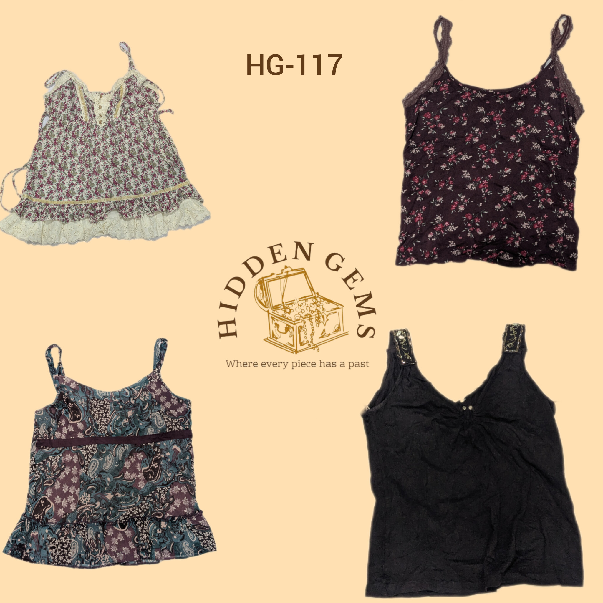 Y2K Unique tops mix(HG-117)