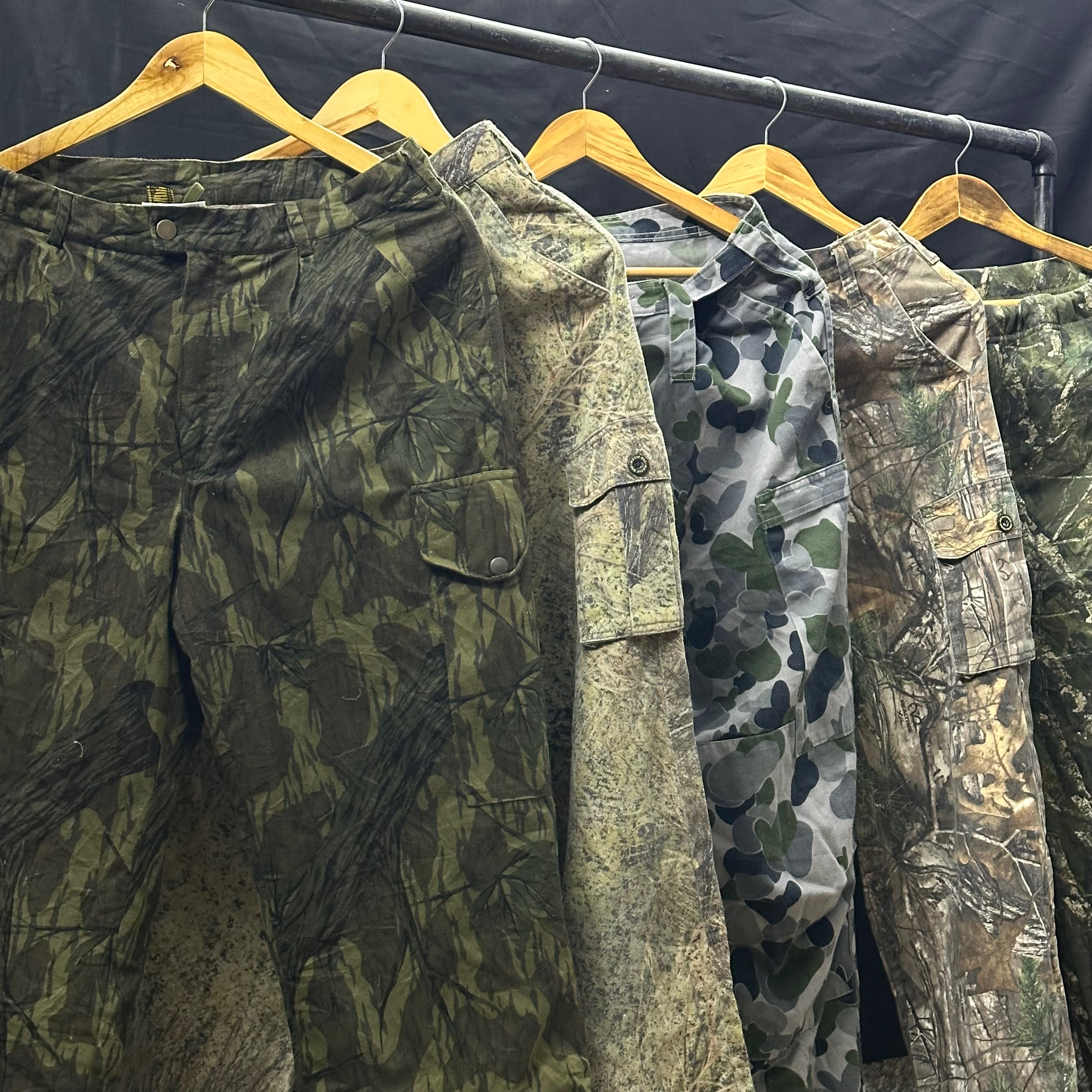 Jungle print trousers