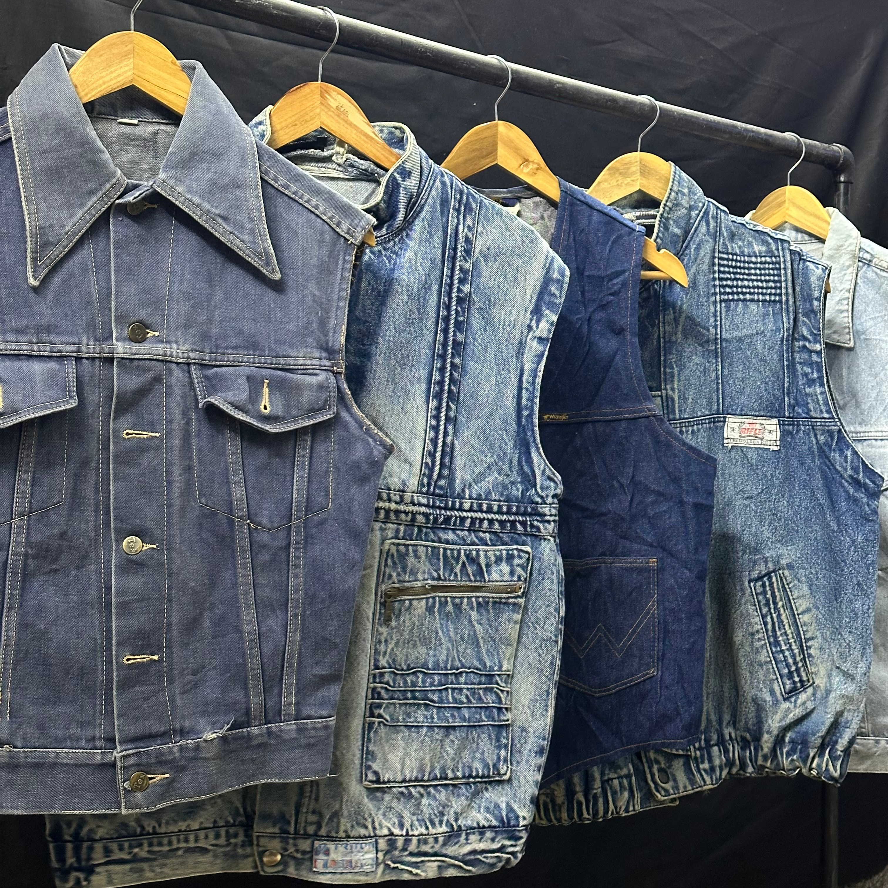 Denim waist jacket