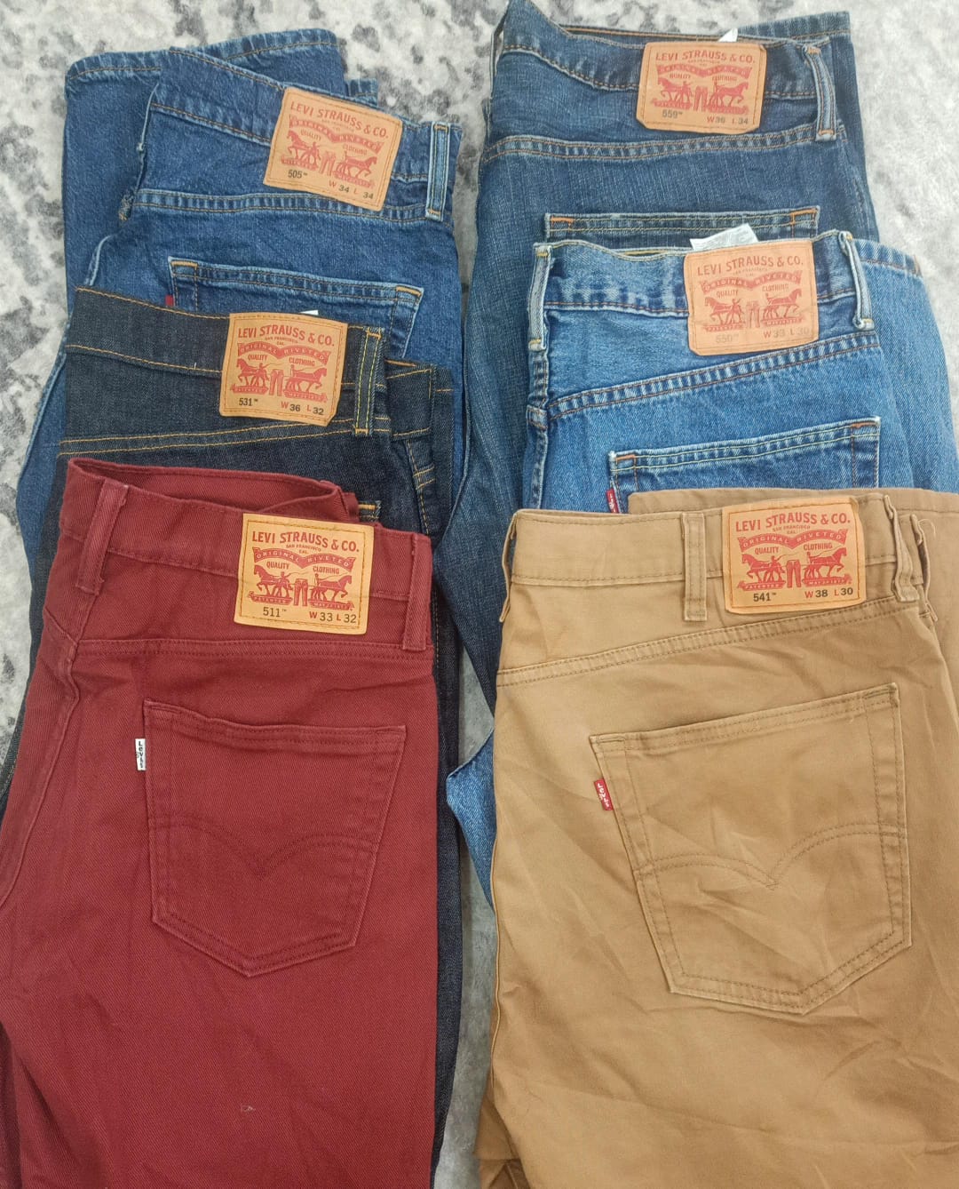 Levi's Jeans mix code