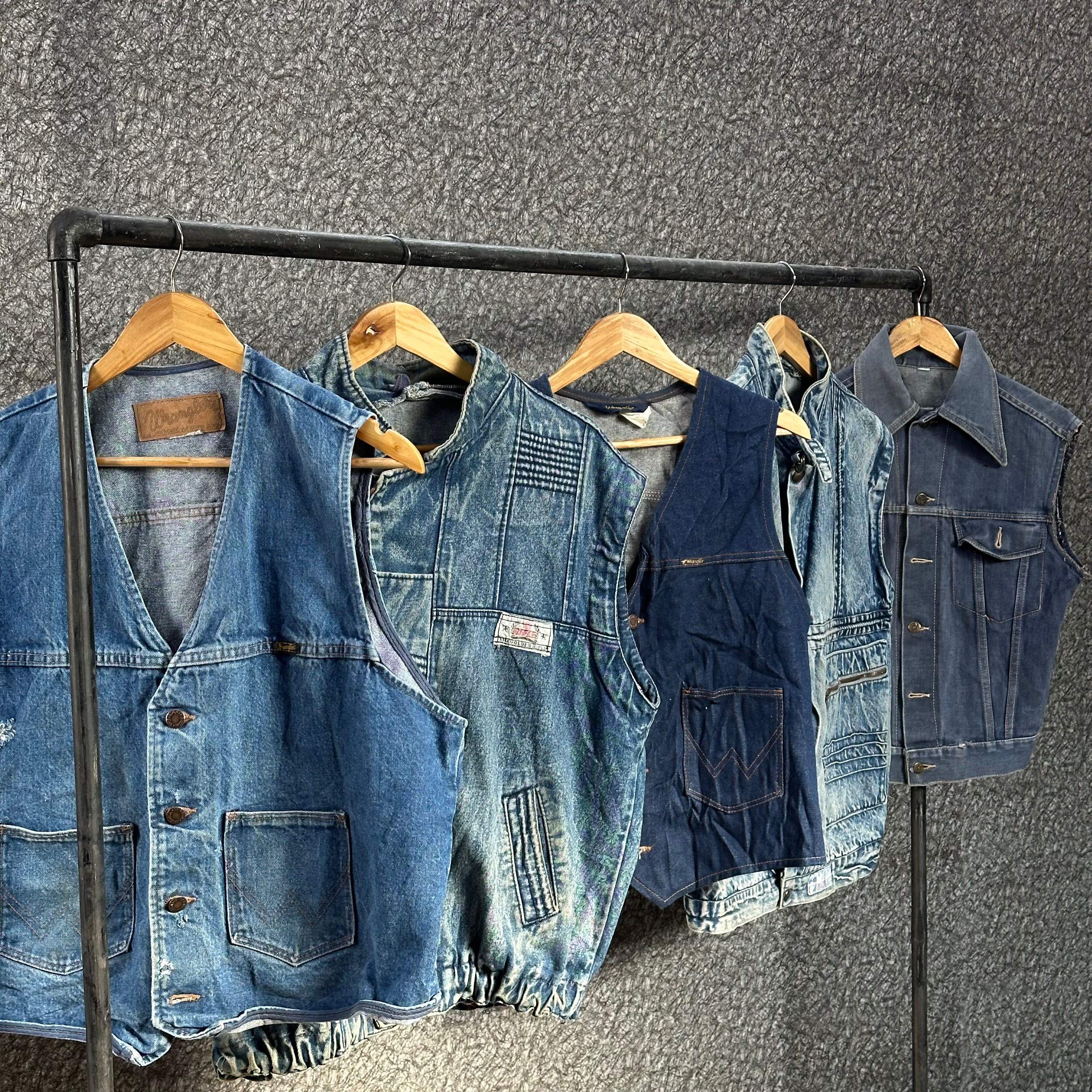 Denim waistcoat