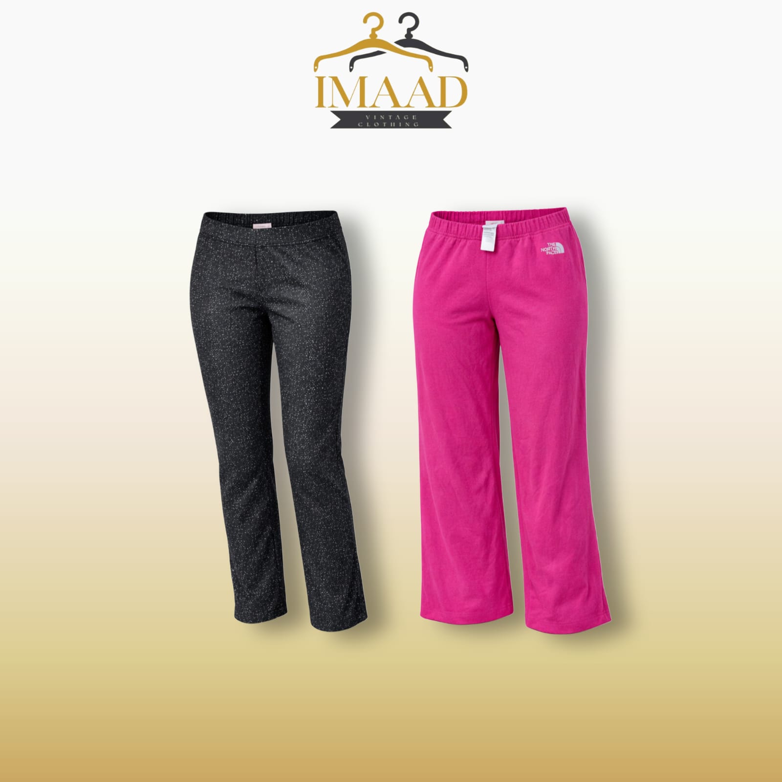 Pantaloni in pile di marca.