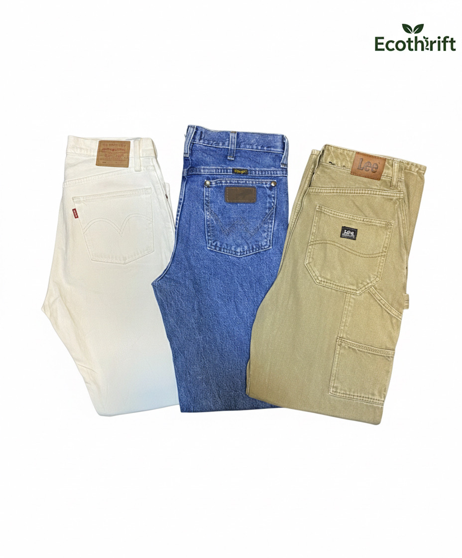 Mixed Brand Jeans - Levi’s,Wrangler & Lee