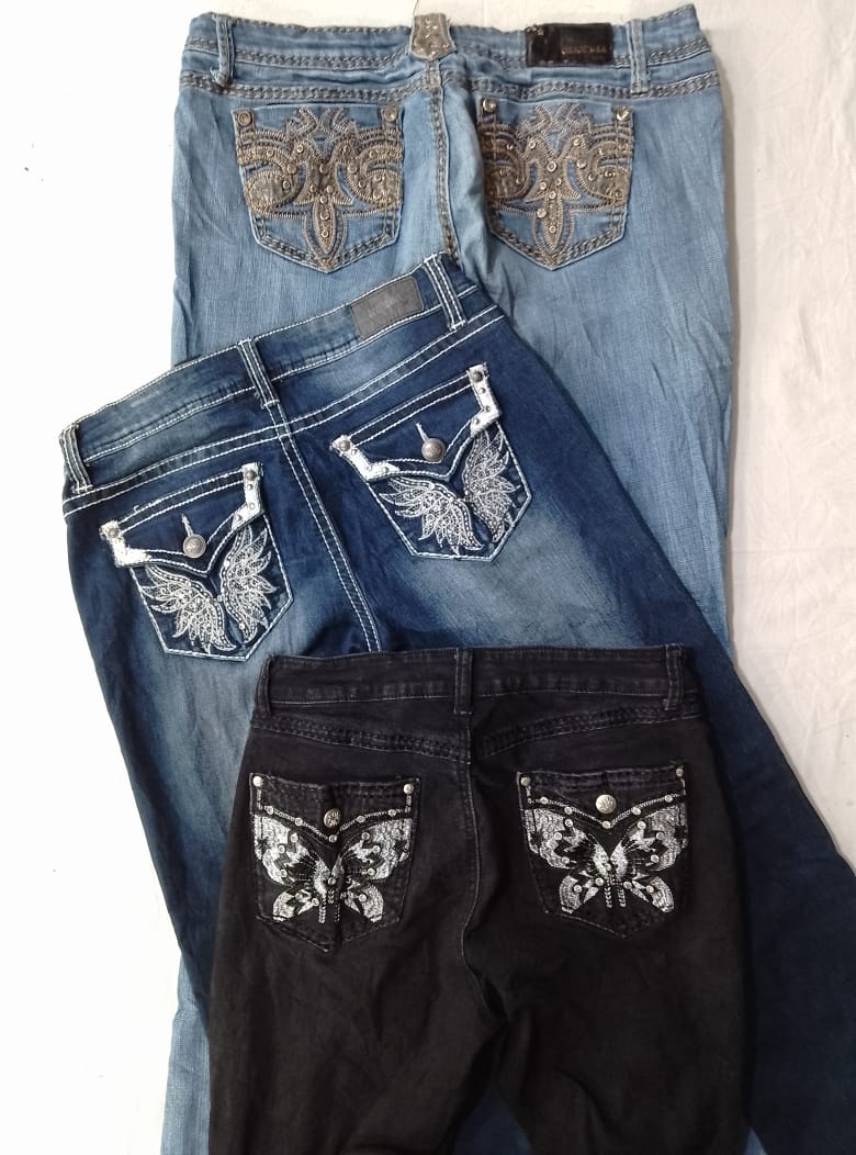 CR6799 Y2K Flare Jeans