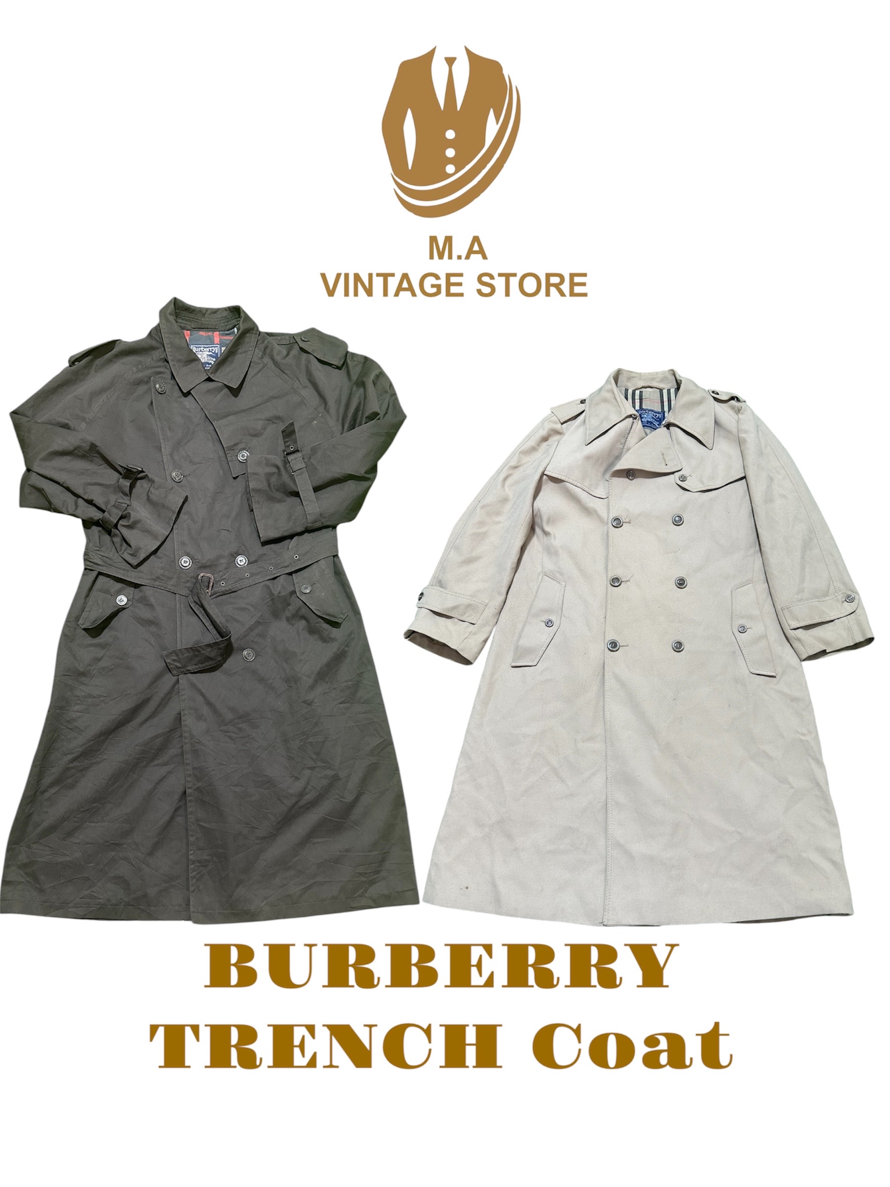 Branded Burberry Trench Coat