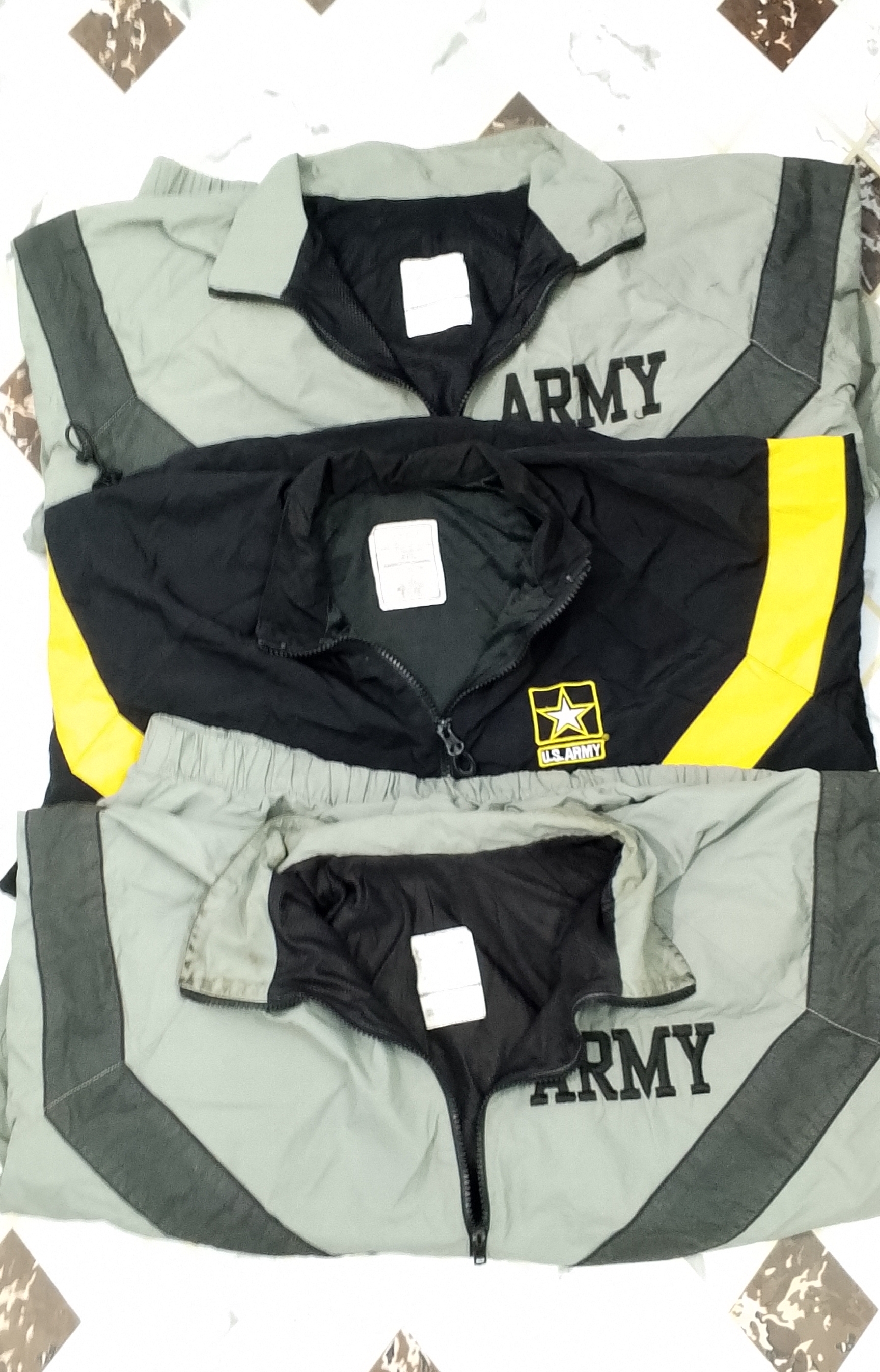 Army light zipper