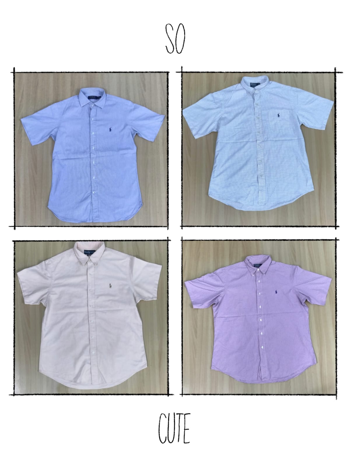 JA 0598 Ralph Lauren Chemise à demi-manches