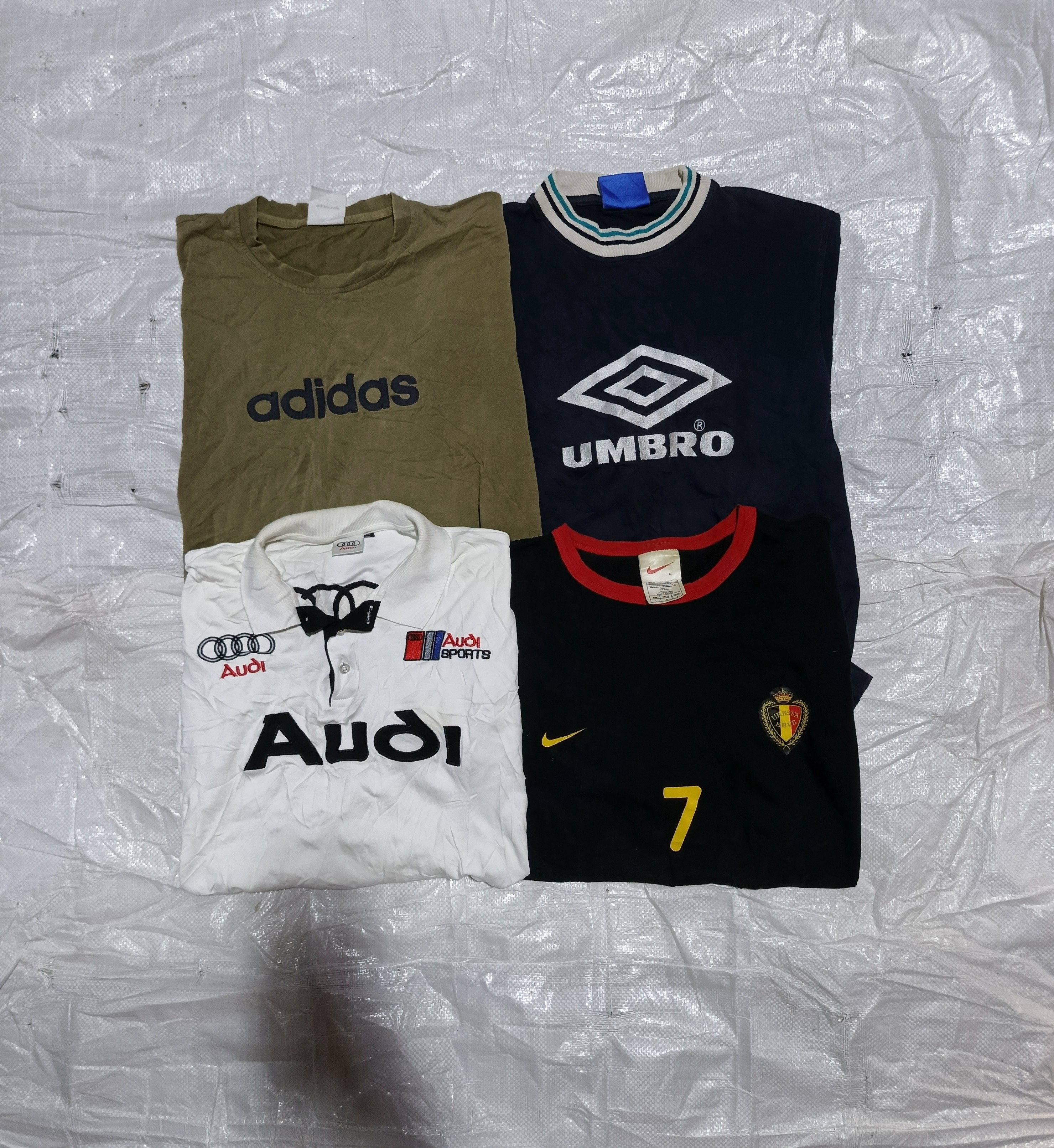 Stone island and vintage mix brand t shirts