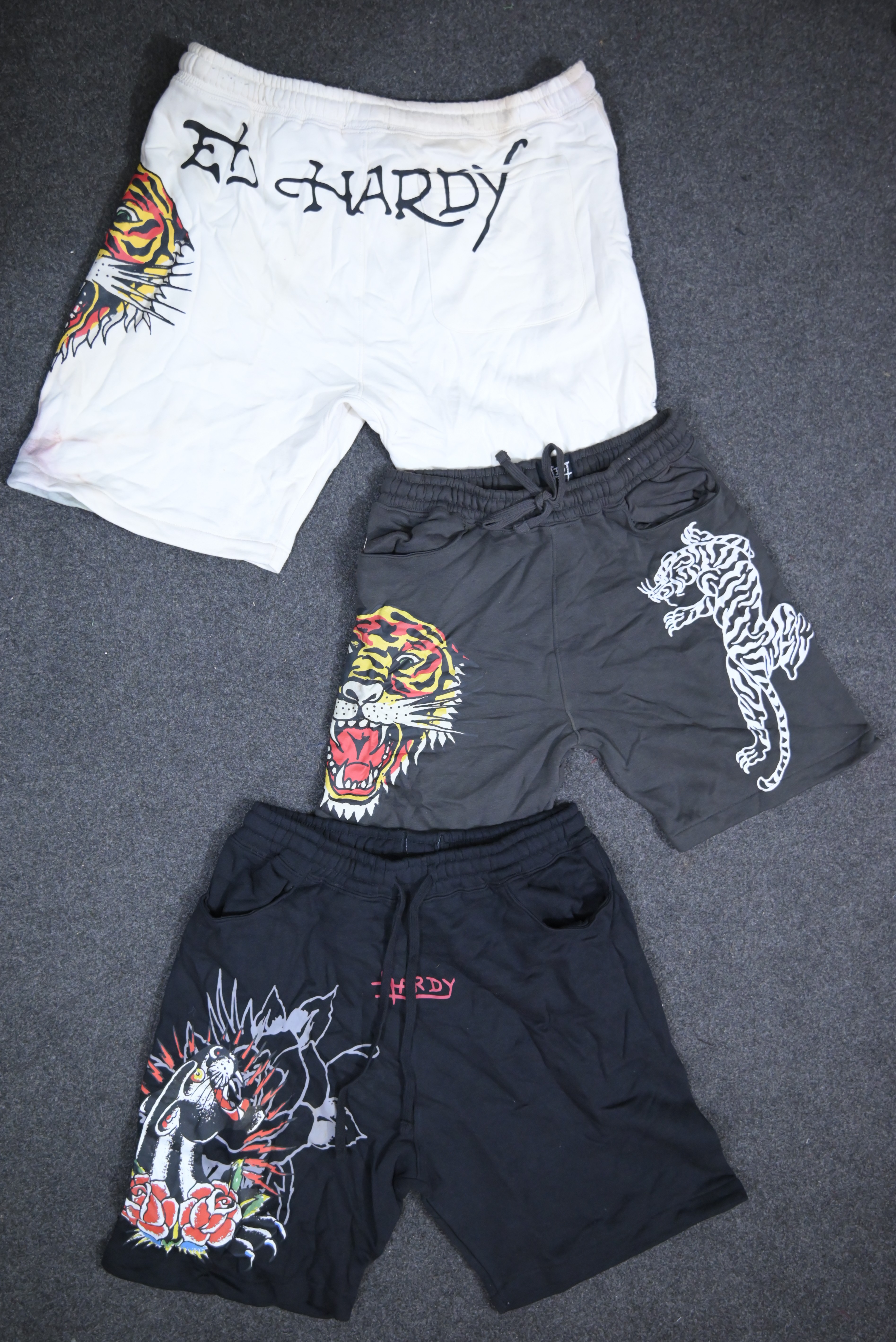 Ed Hardy Men's Printed Shorts, 20 pcs, (Ed-007), M..