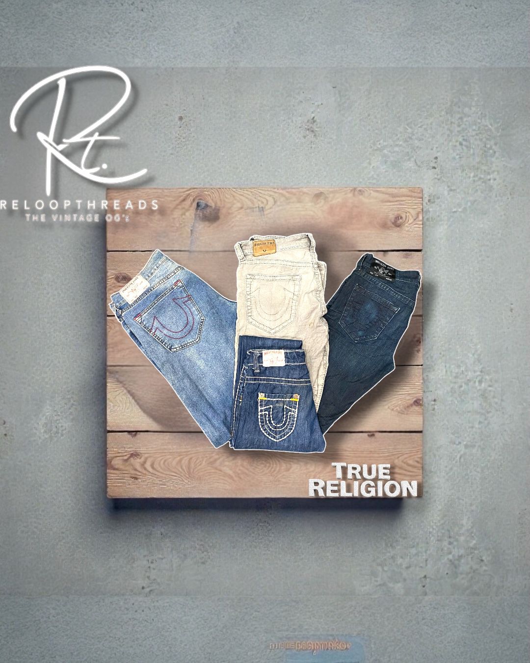 RT 1422 True Religion Men Mix Jeans
