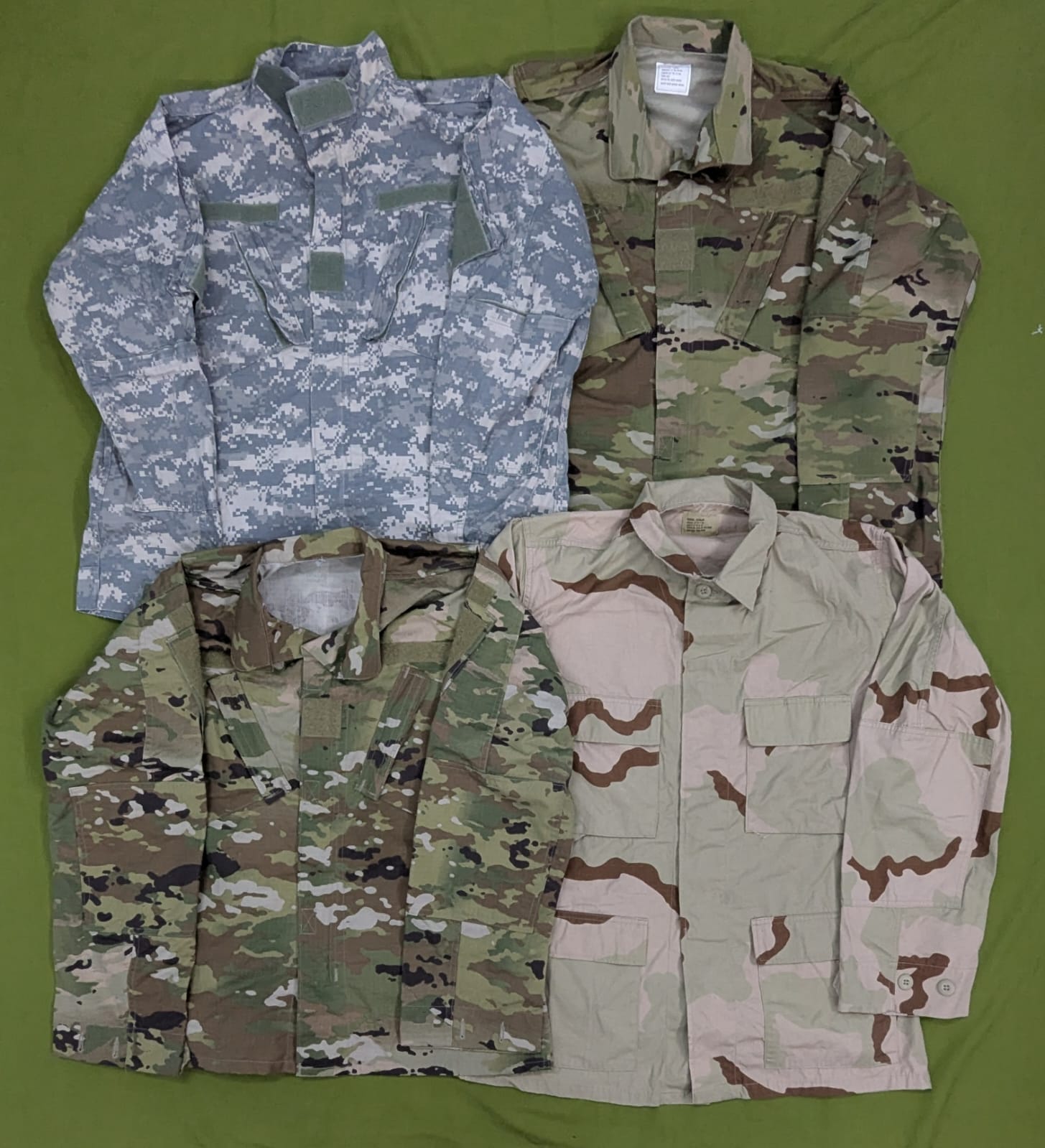 💥 RV2303 Army Shirts