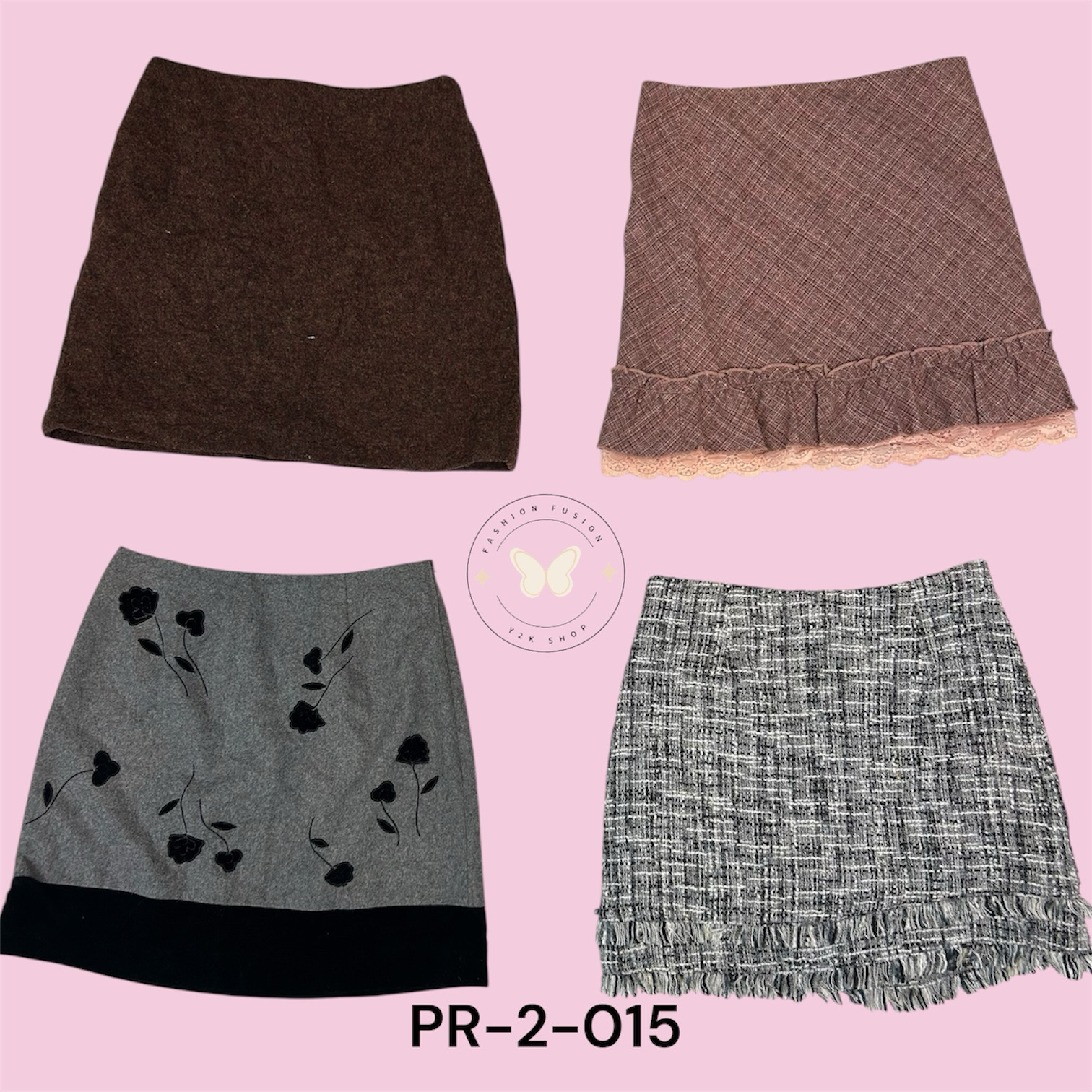 Everyday Wool Mini Skirt – Warm & Chic  (PR-2-015)