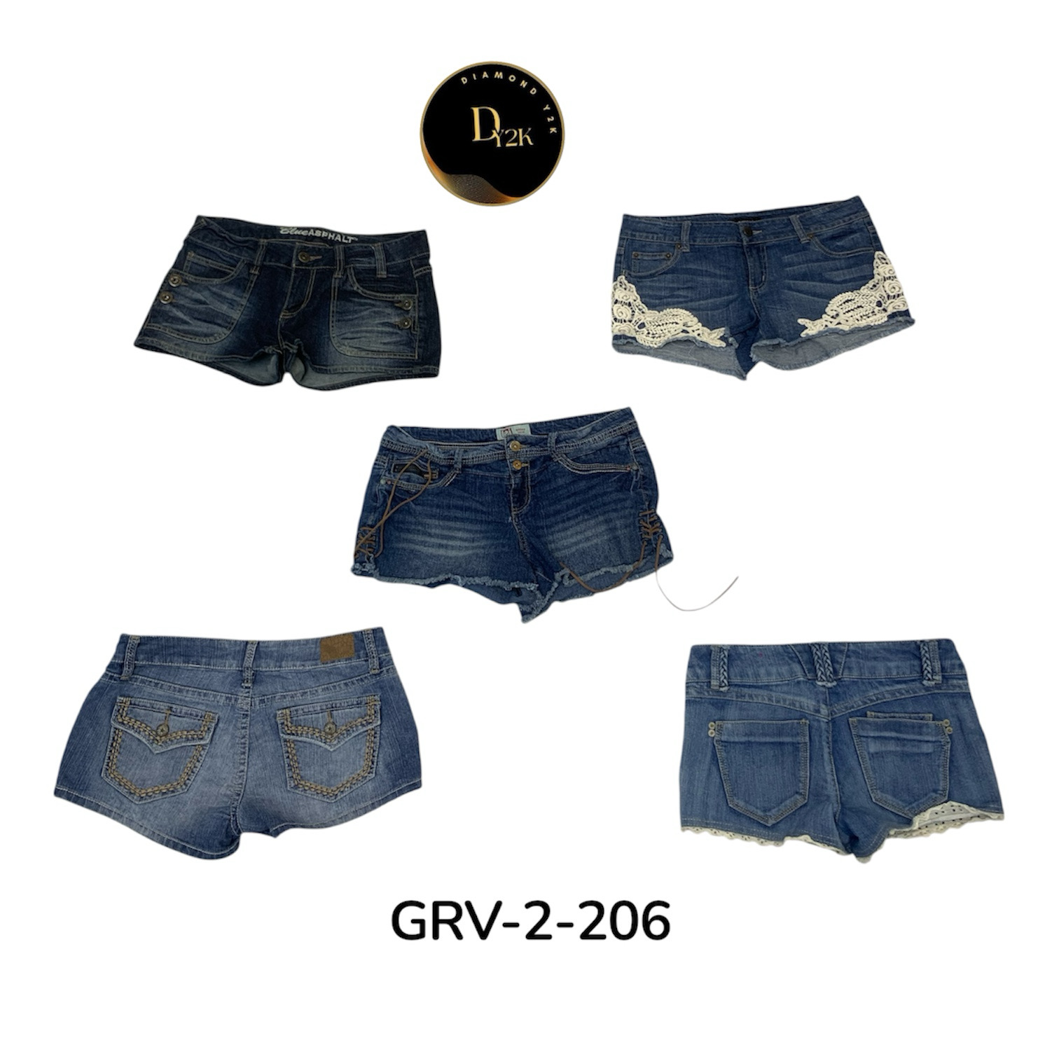 Vintage Y2K Denim Mini Shorts – Iconic 2000s Style..