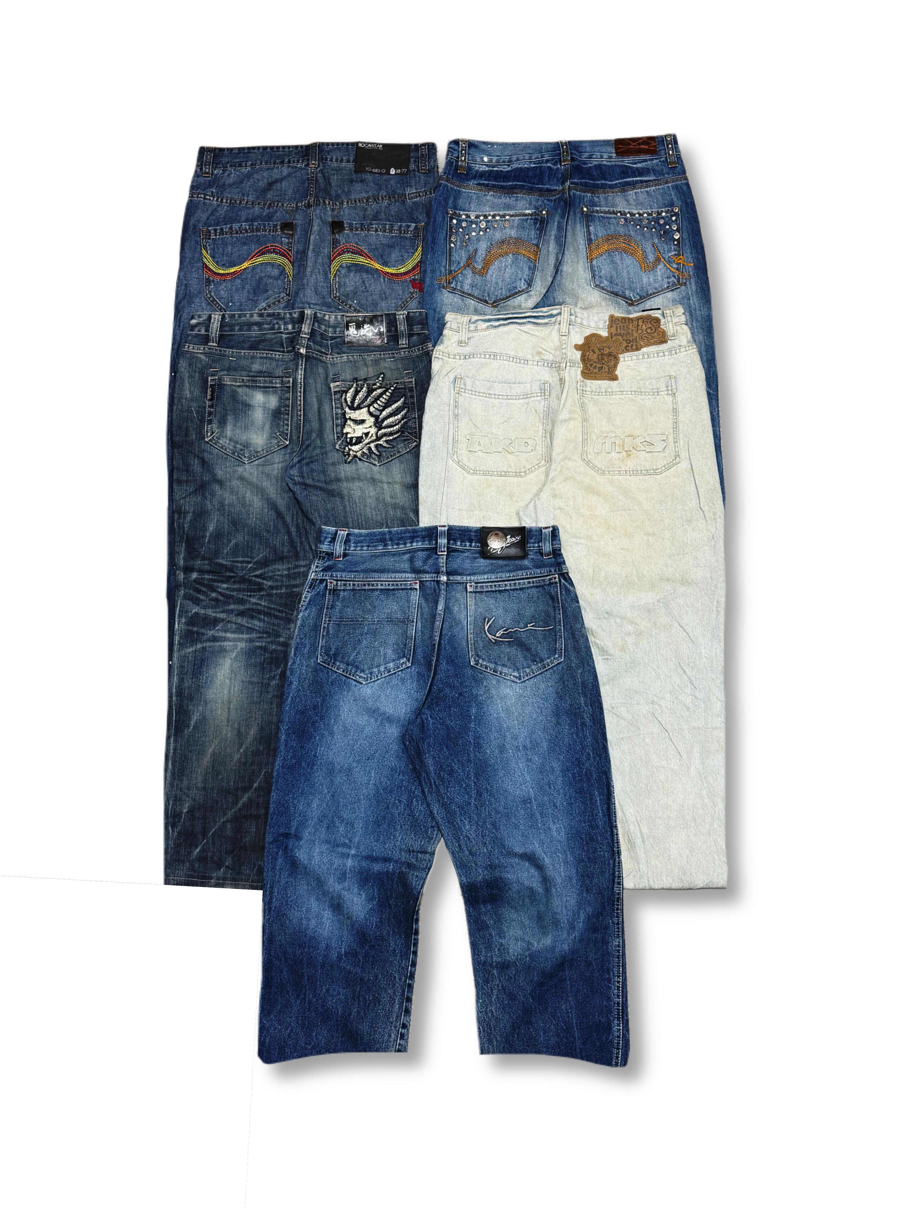 Japanese Y2K HipHop Jeans (AT-6)