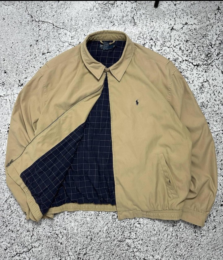 Jaqueta Harrington vintage Ralph Lauren