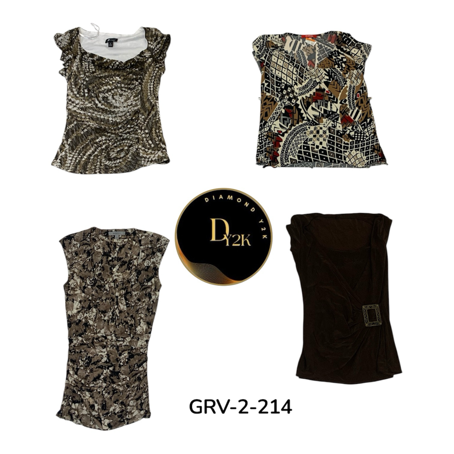 2000s Inspired Y2K Short Sleeve Blouse – Retro Chi..