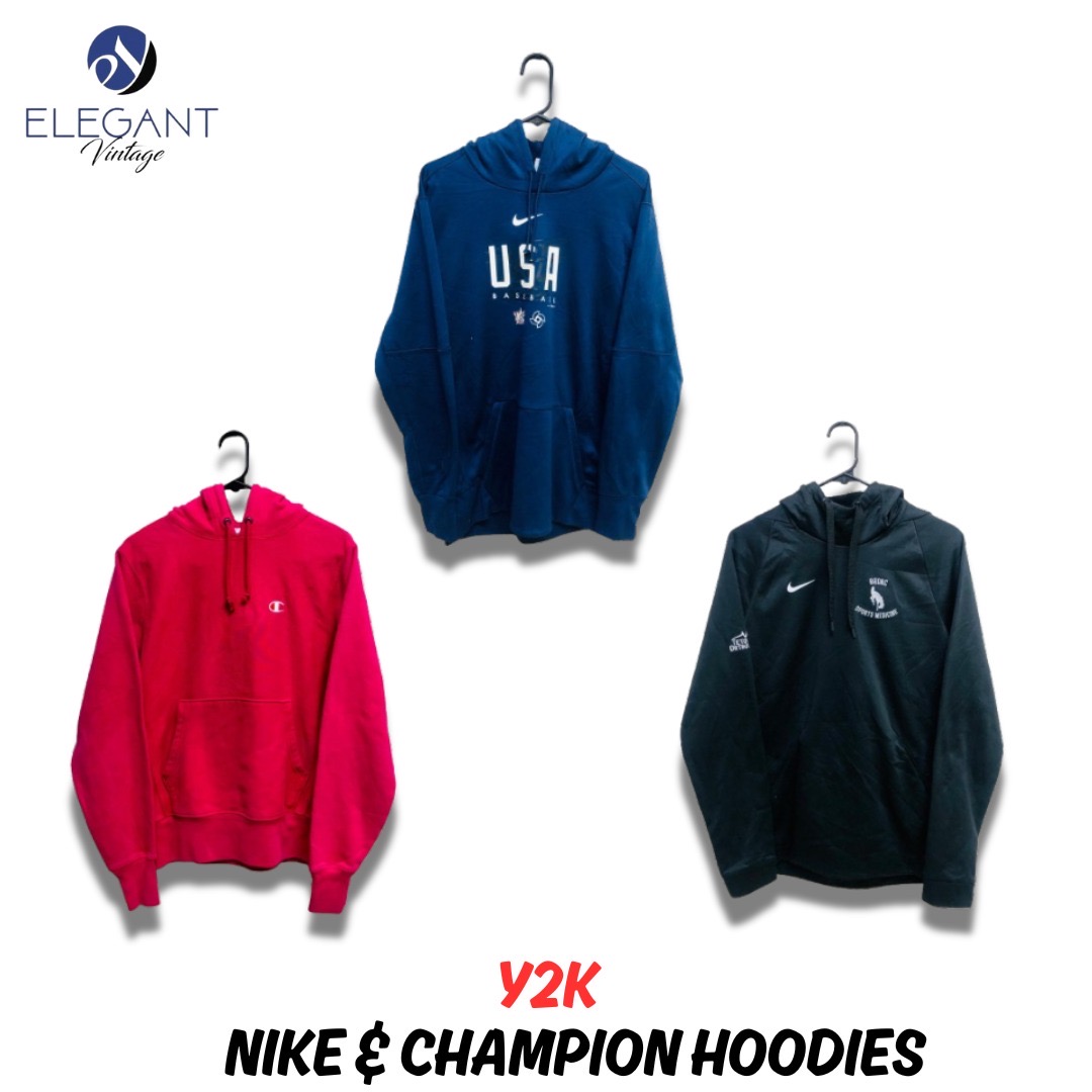 Champion & Nike Hoodies - EVM0077