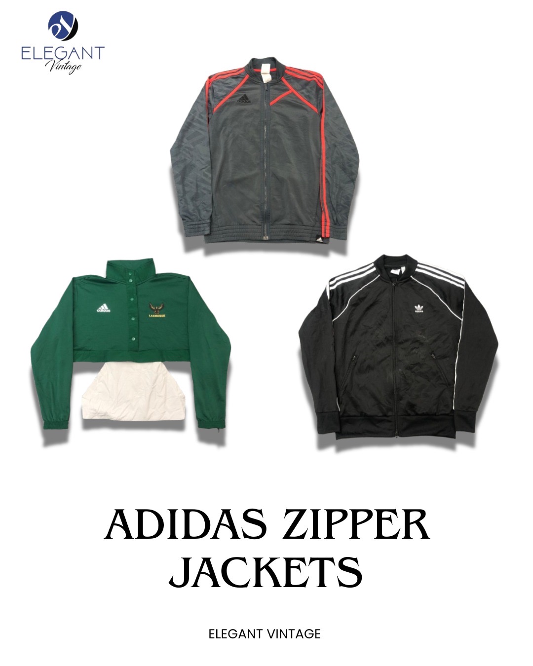 Adidas Zipper Jackets - EVM0944