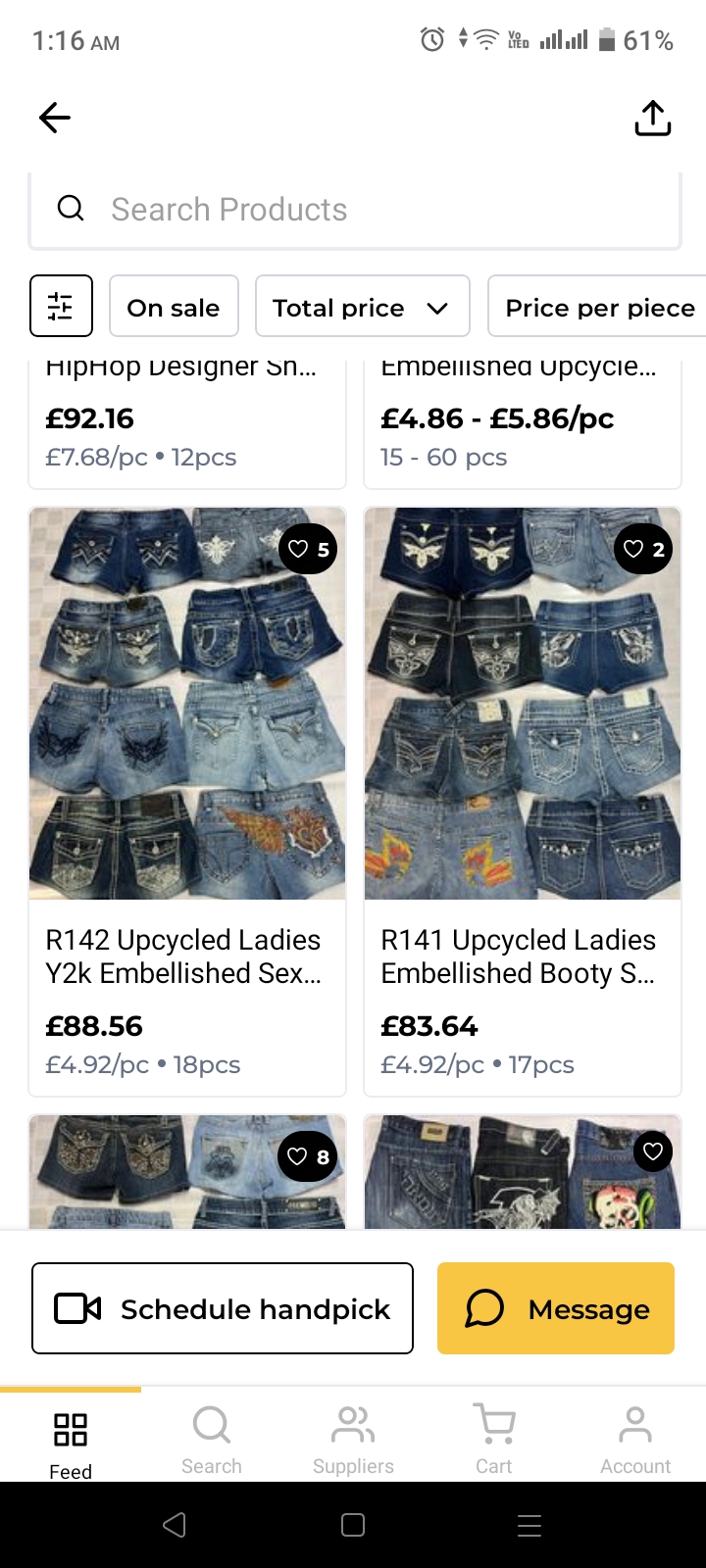 Jupes mini Apple bottom & autres mix