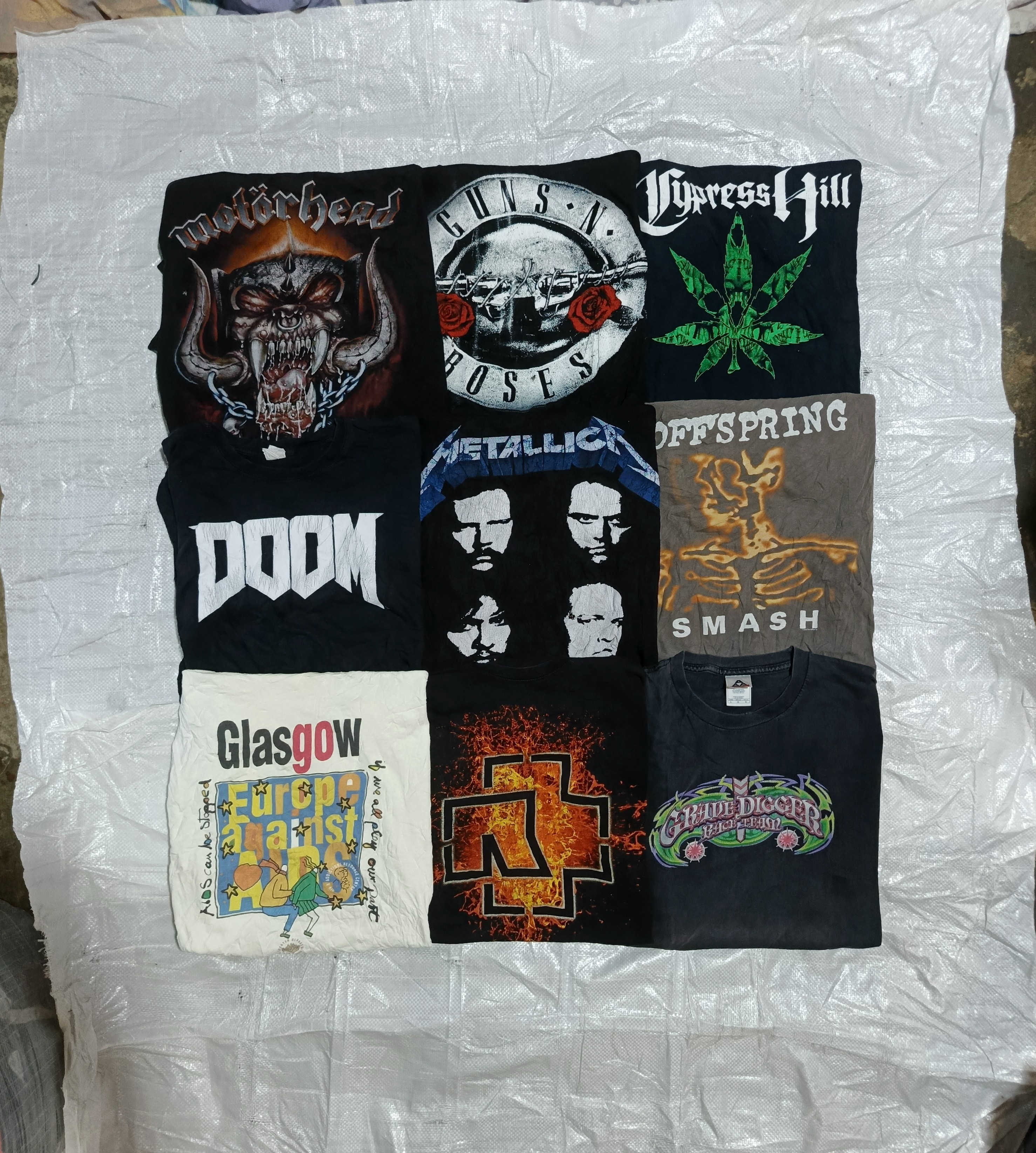 vintage music t shirts