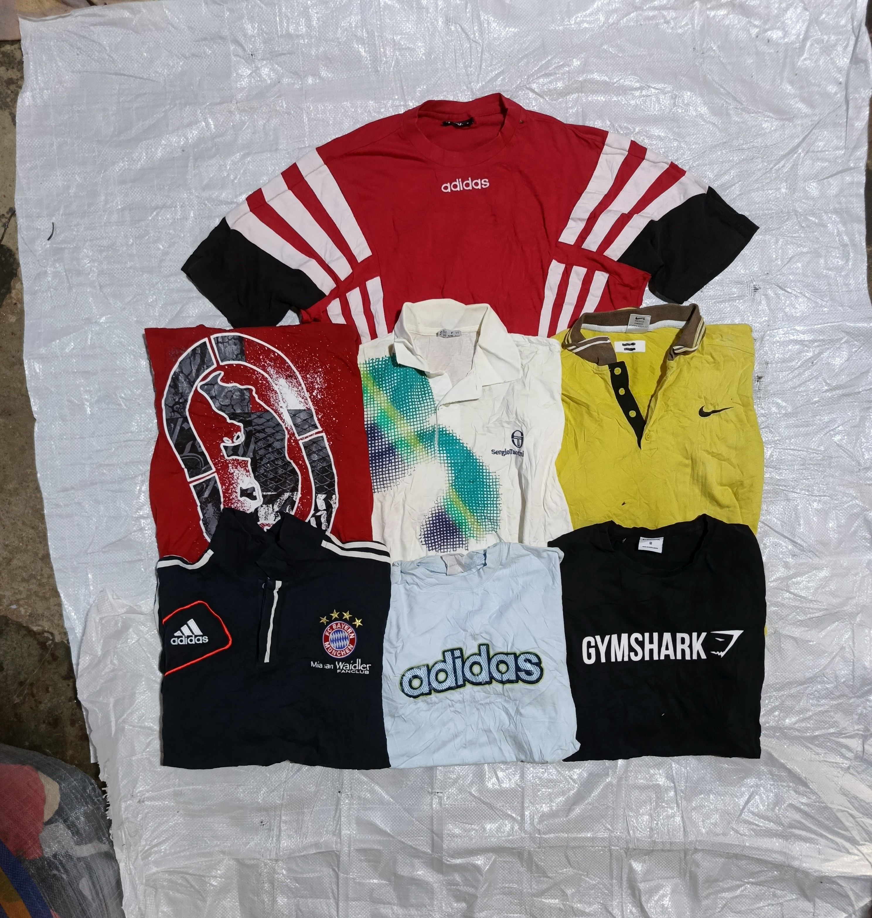 Stone island and vintage mix t shirts