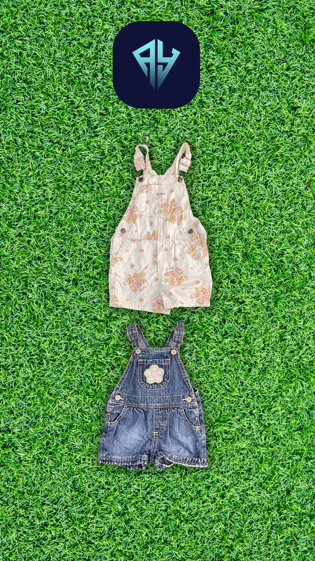 A.Y166 Kids Oshkosh Dungaree