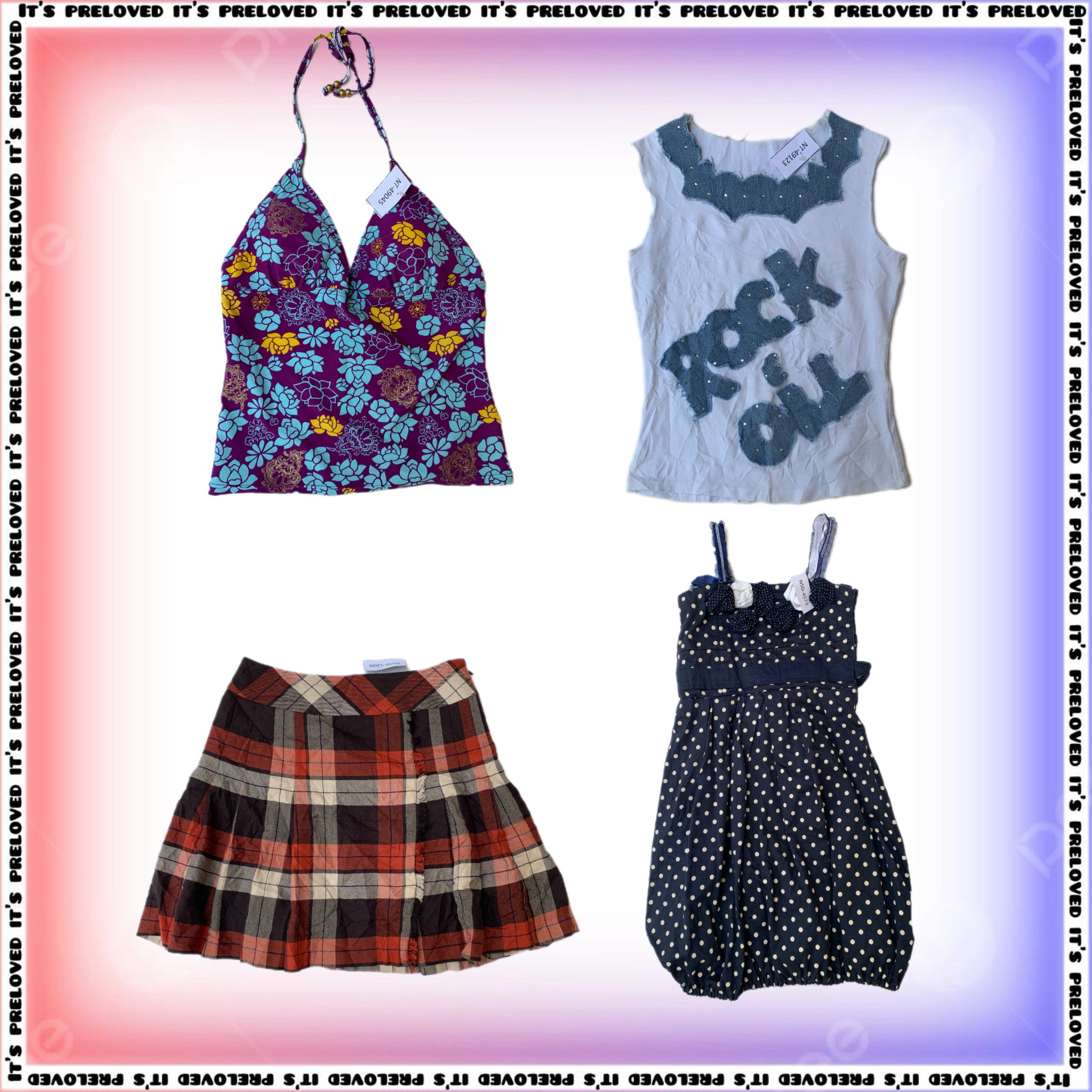 Vintage Mustang Bundle - tops, dresses and skirts ..