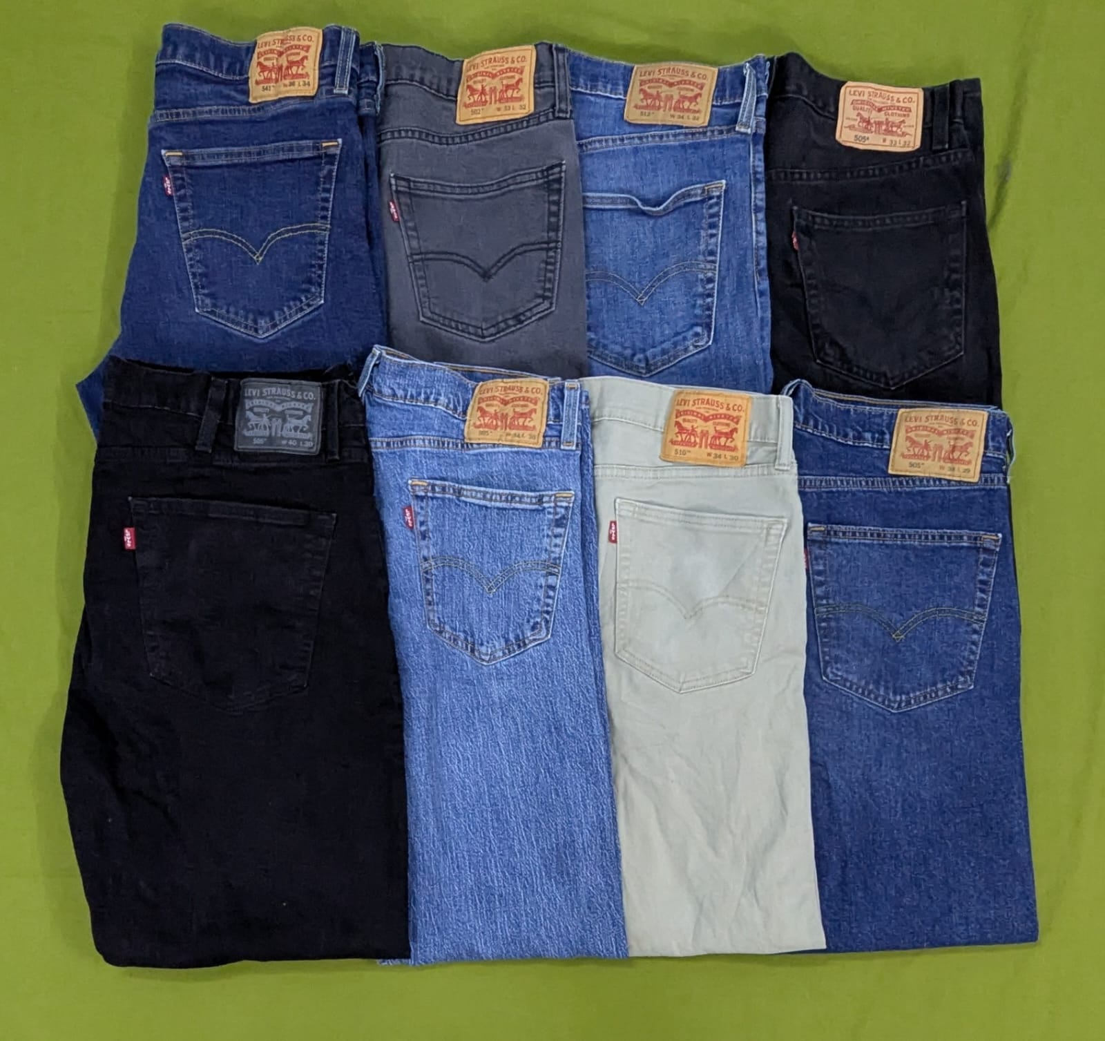 💥 RV2324 Levi's Zipper Jeans