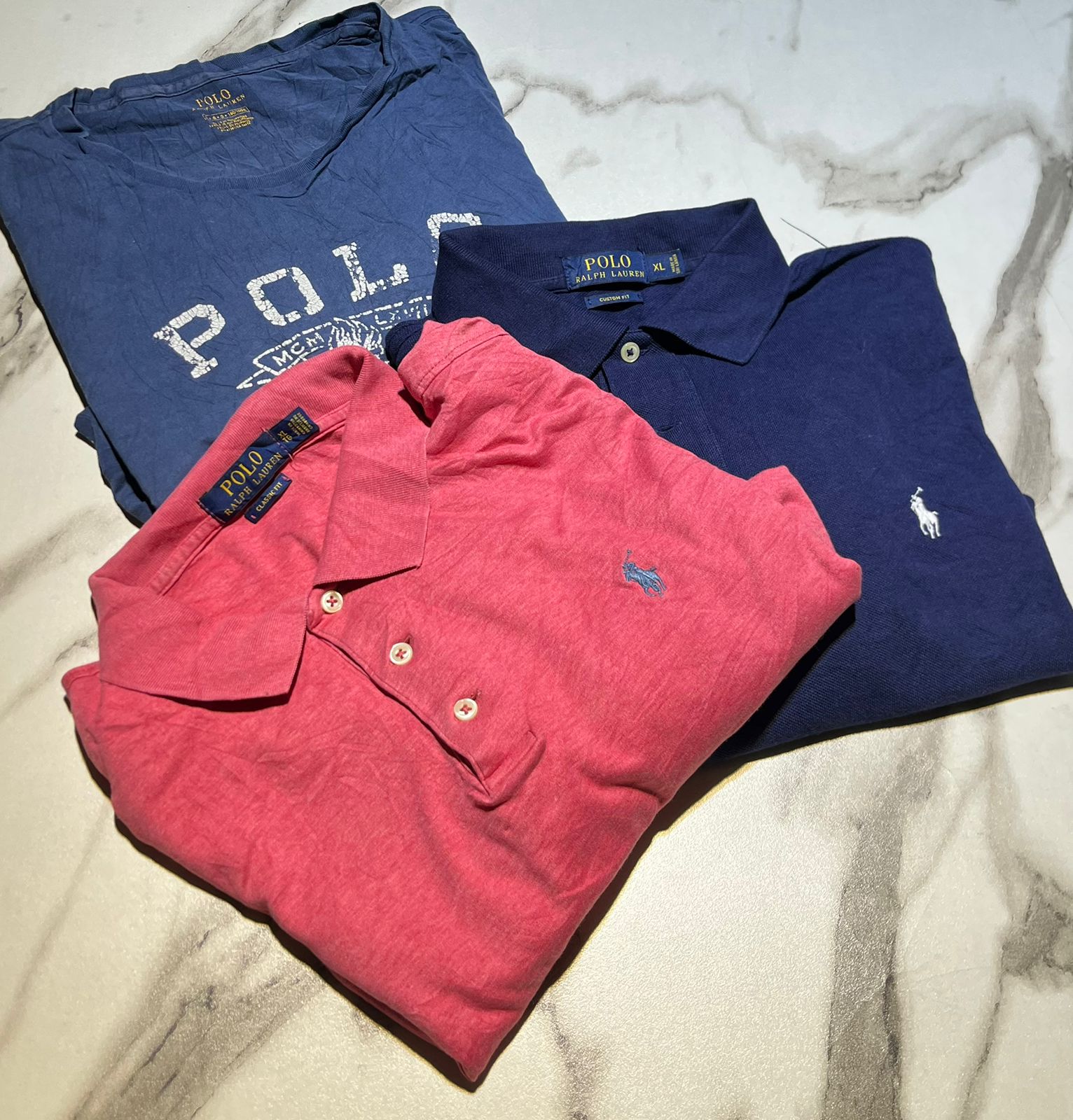 Authentic polo Ralph Lauren t-shirt 10 Pcs bundle ..