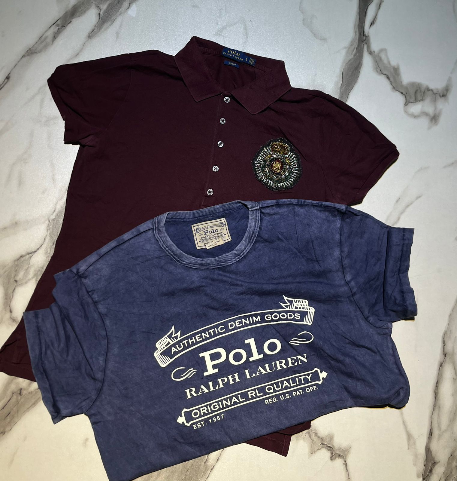 Authentic polo Ralph Lauren t-shirt 10 Pcs bundle ..