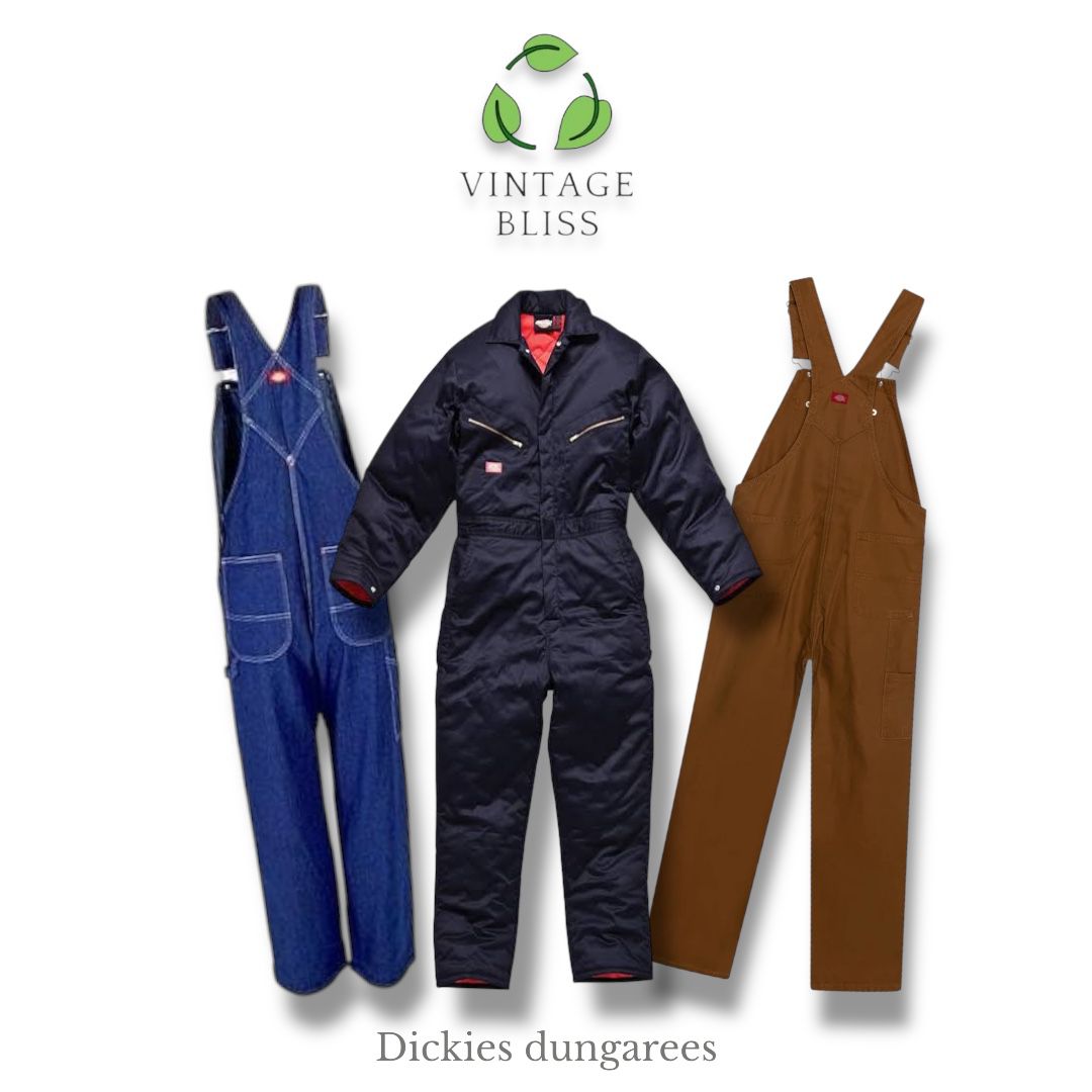 Dickies Canvas Workwear Dungarees