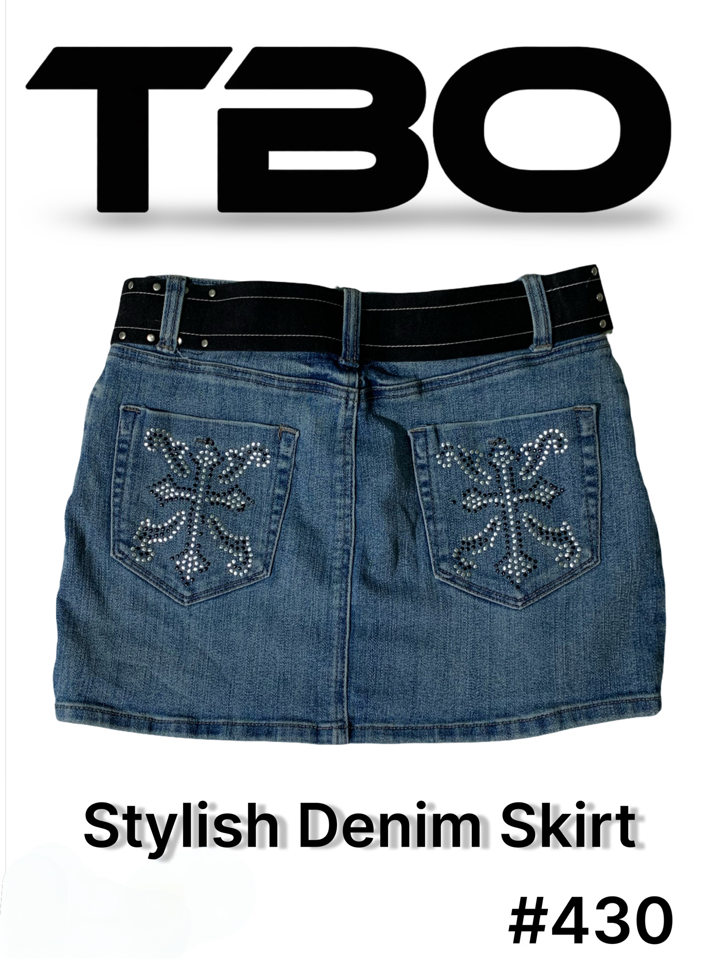 Jupe en denim élégante #430