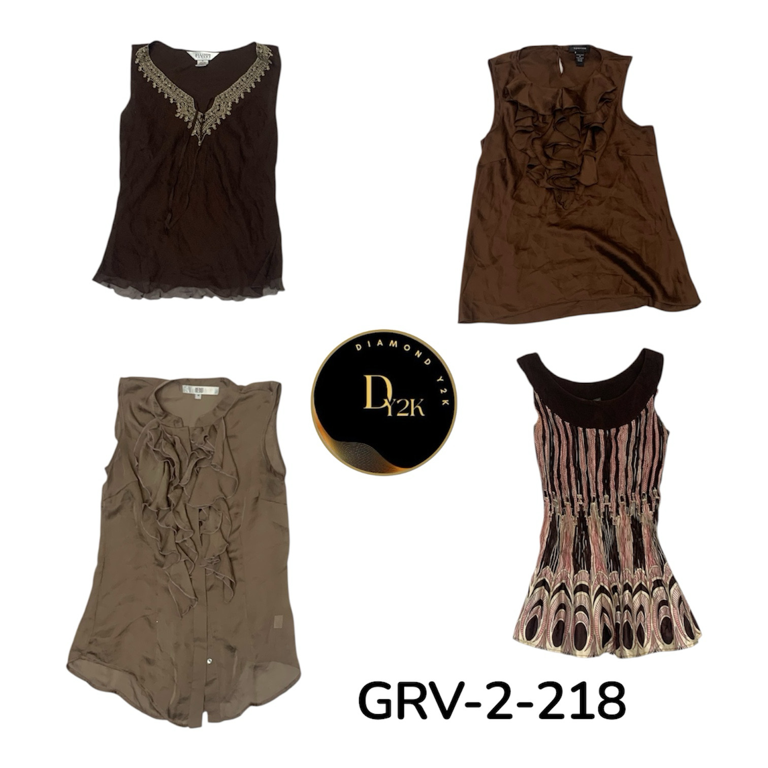 Y2K Short Sleeve Blouse – Retro 2000s Aesthetic To..