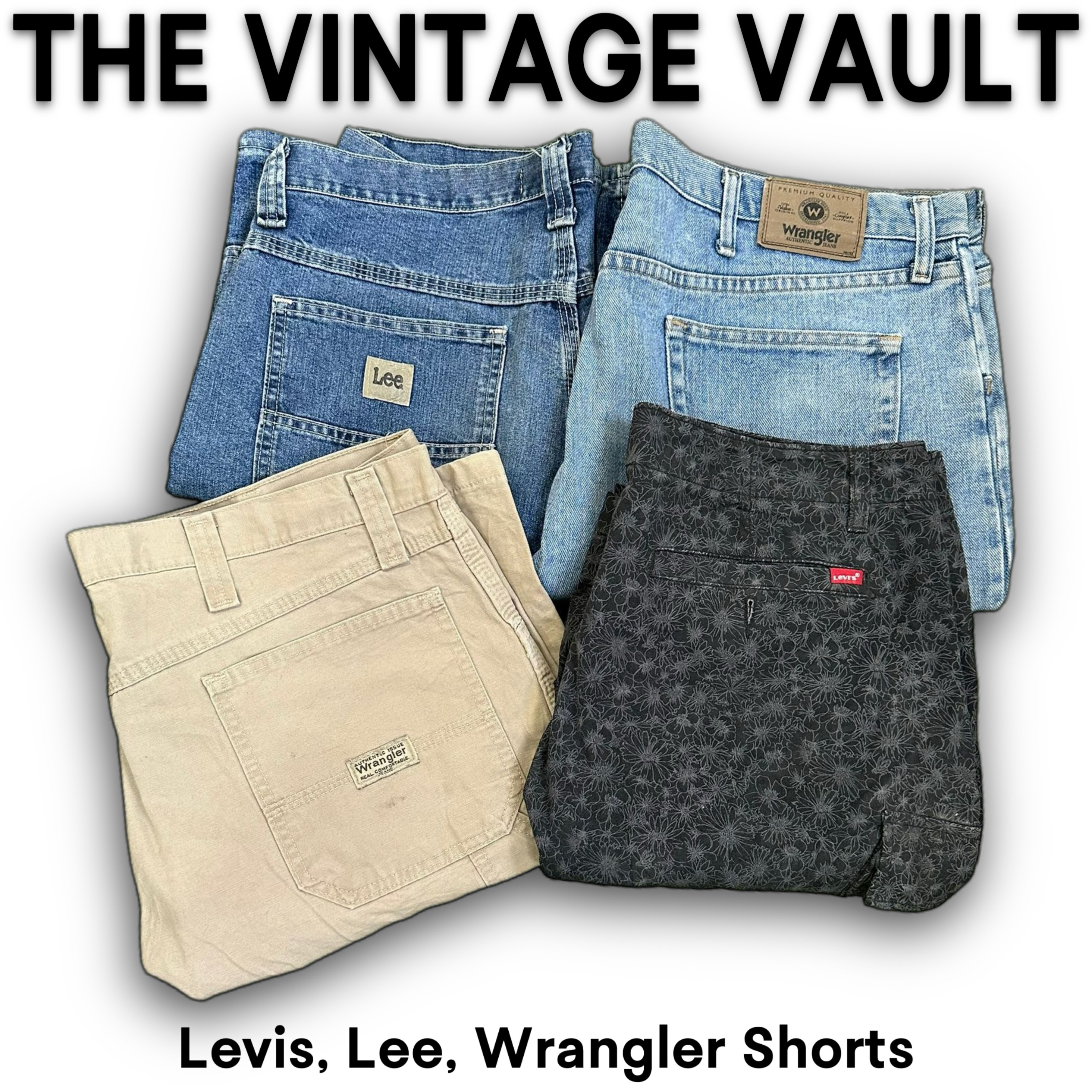 Levis Lee, Wrangler Shorts
