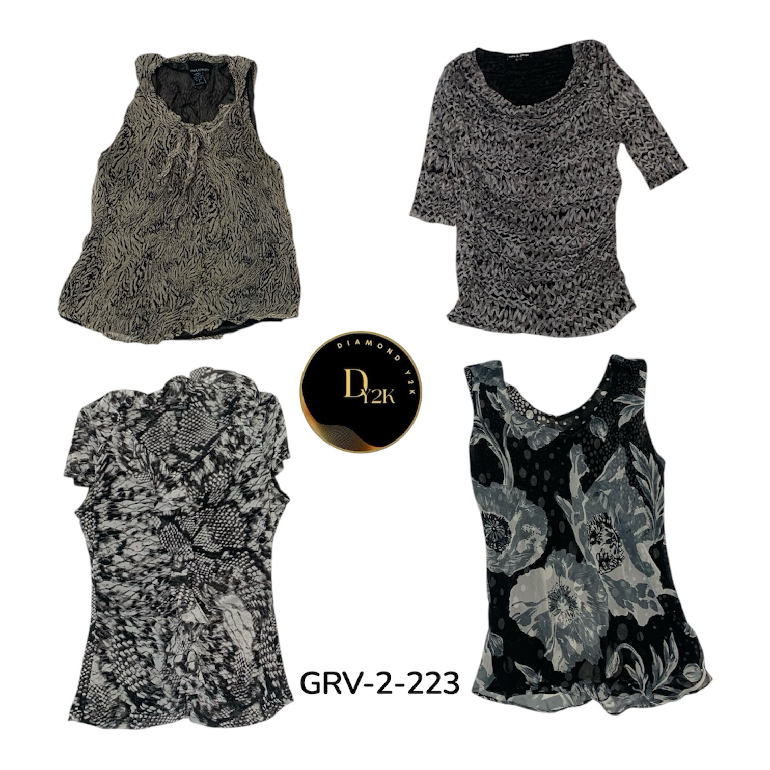 Retro Y2K Short Sleeve Blouse – 2000s Fashion Esse..