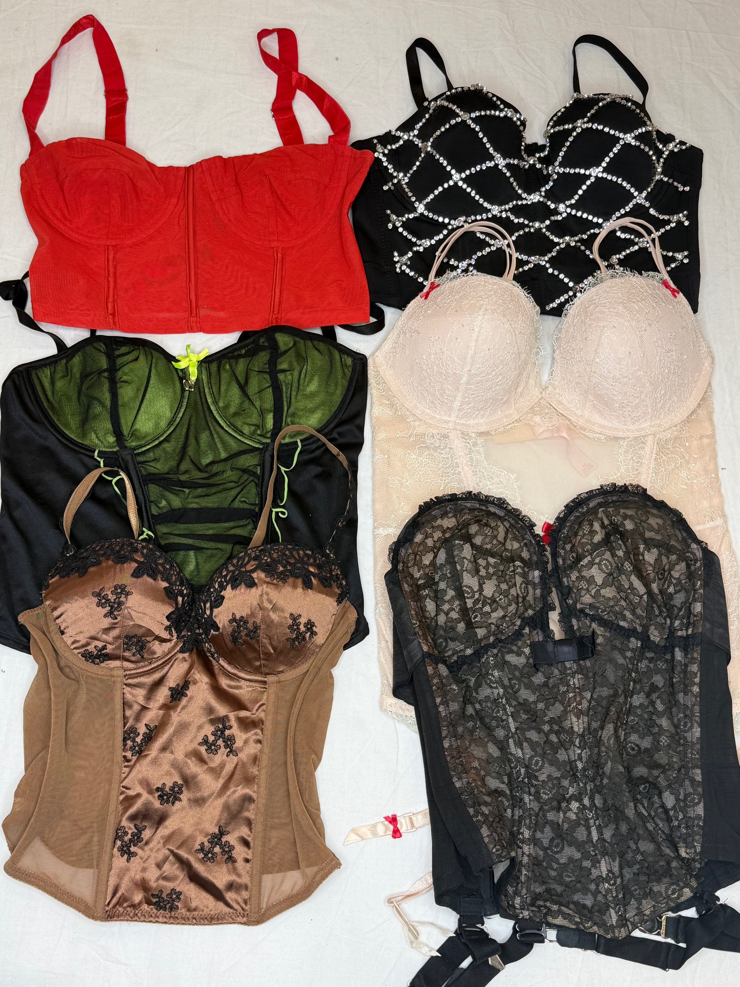 Y2K Babydoll Corsets | V-T377