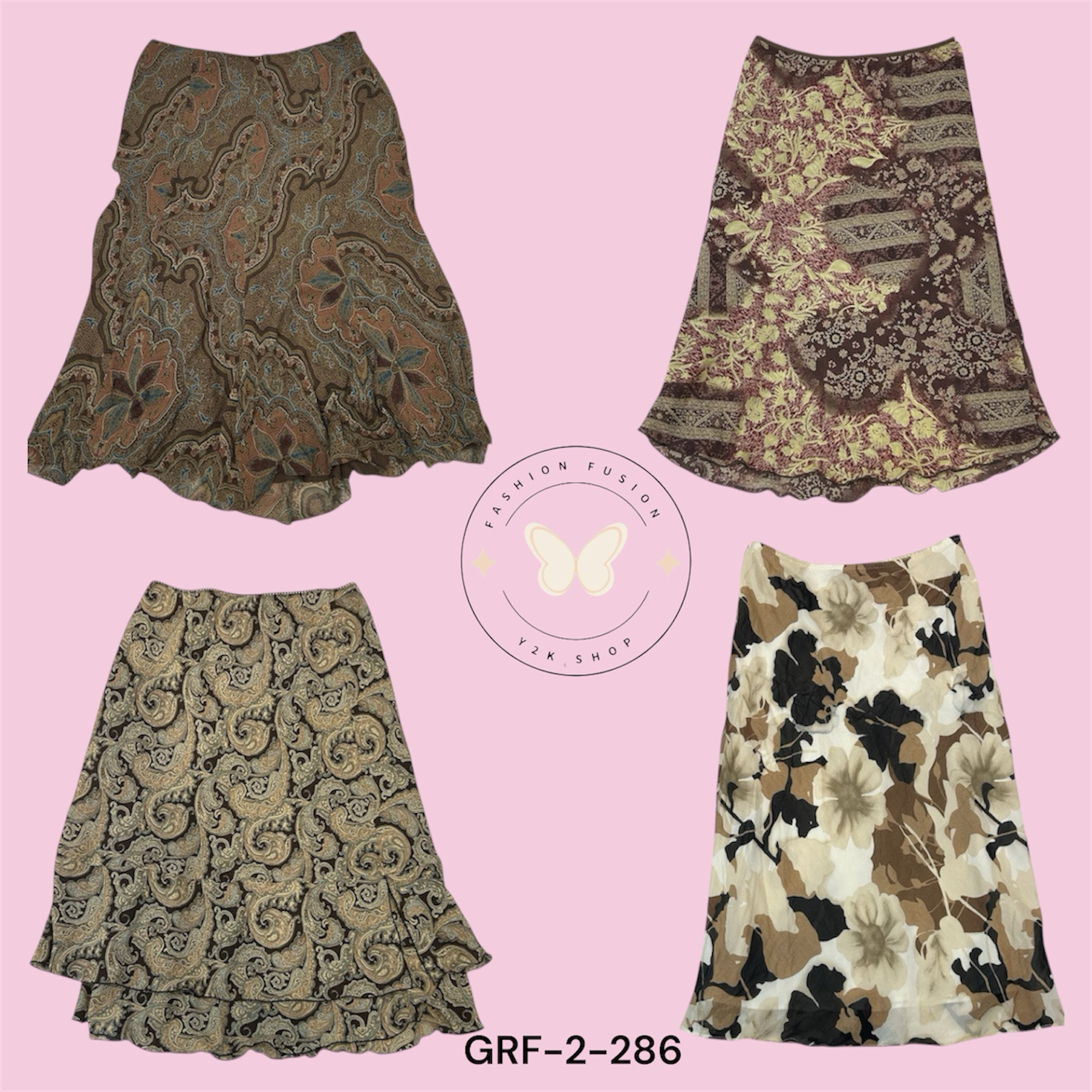 Flora Poly Skirt – Easy Wear Printed Casual Skirt ..