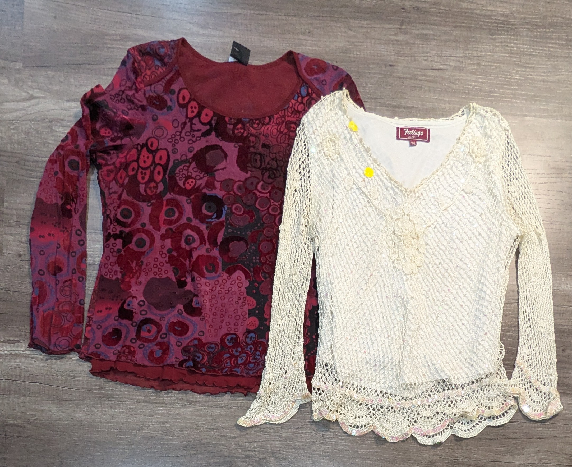 4066 - Y2K-Stil Blusen