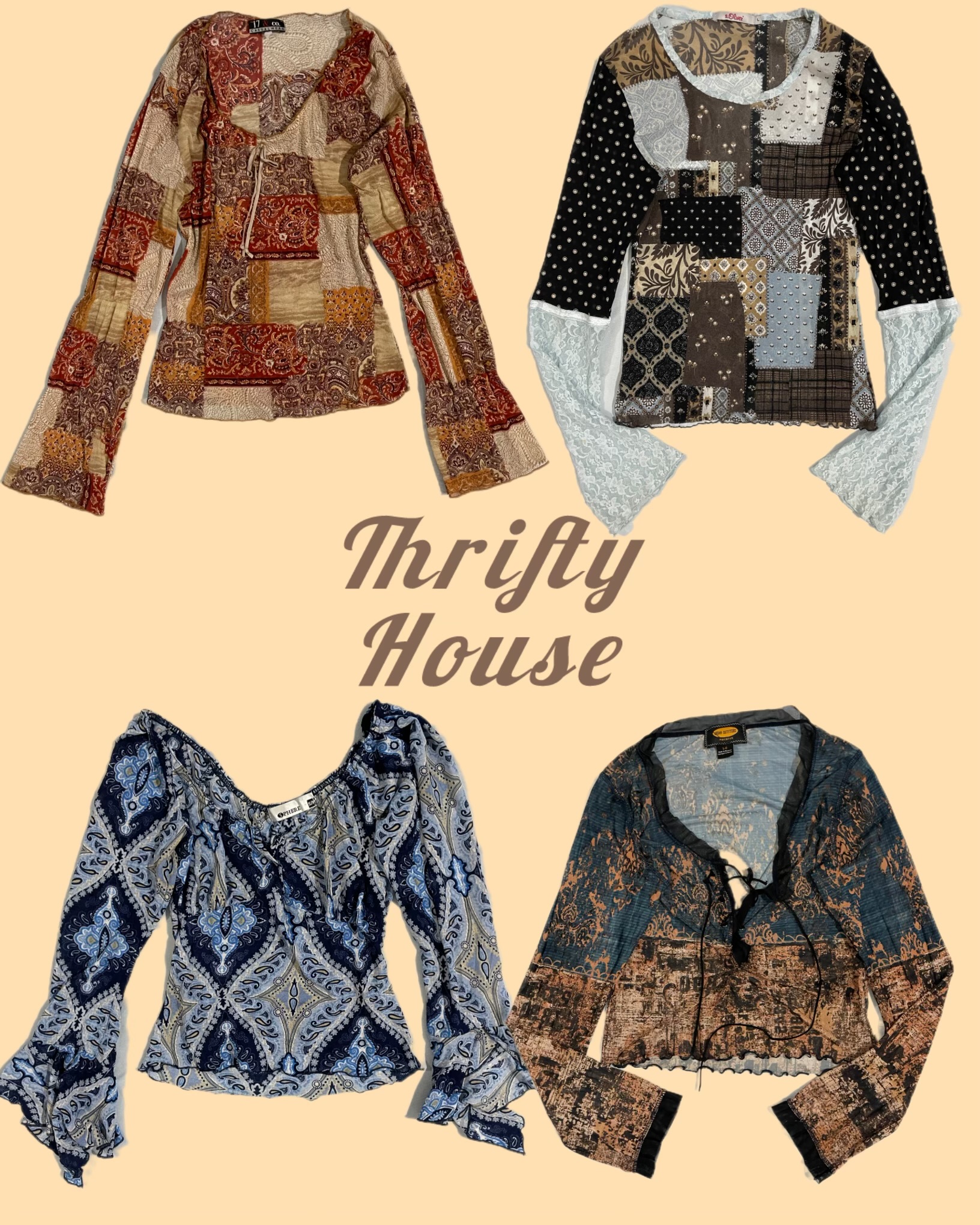 Full sleeve Y2k Mesh tops(TH/249)