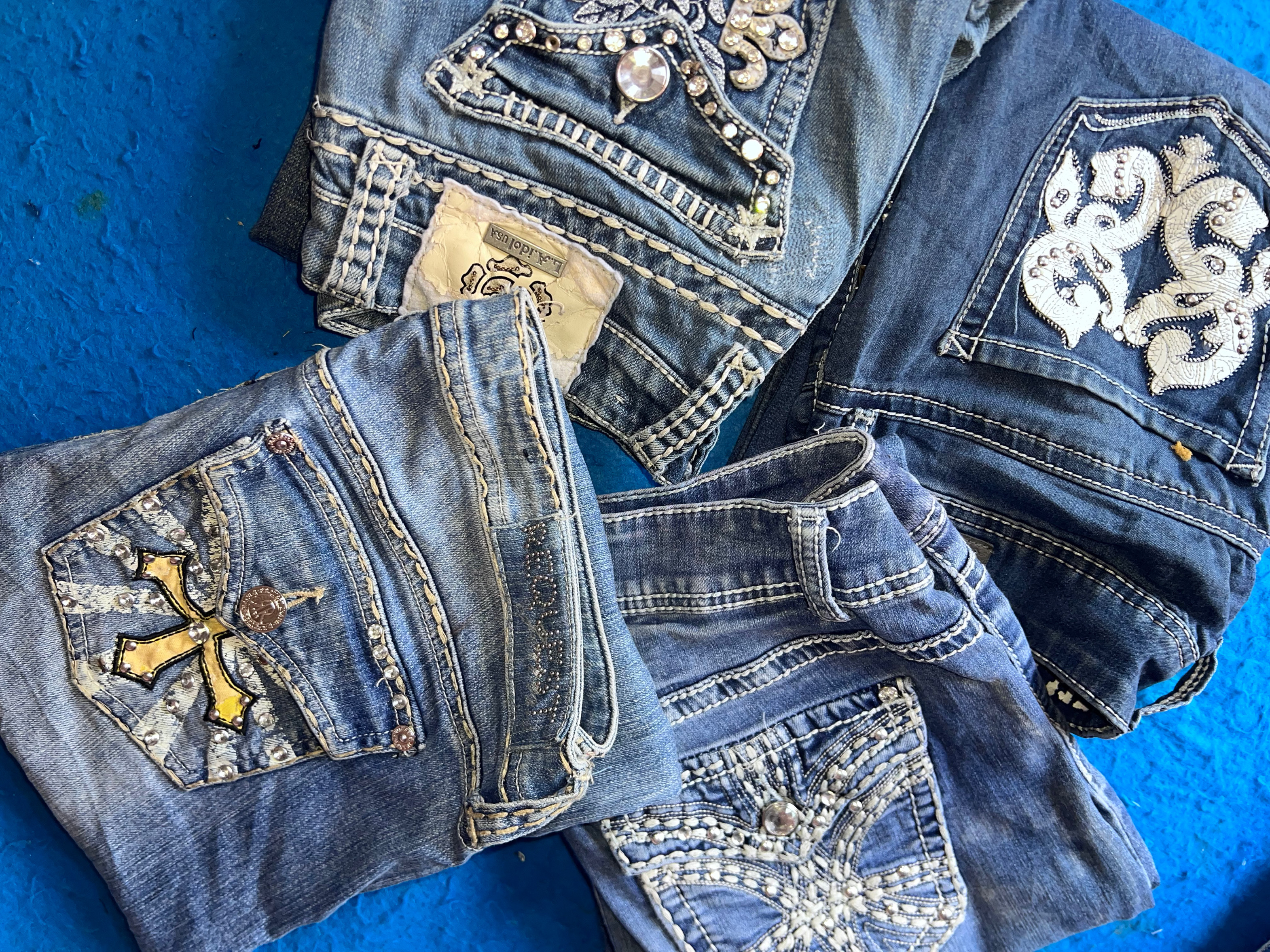 L.A idol & other brands jeans y2k/096