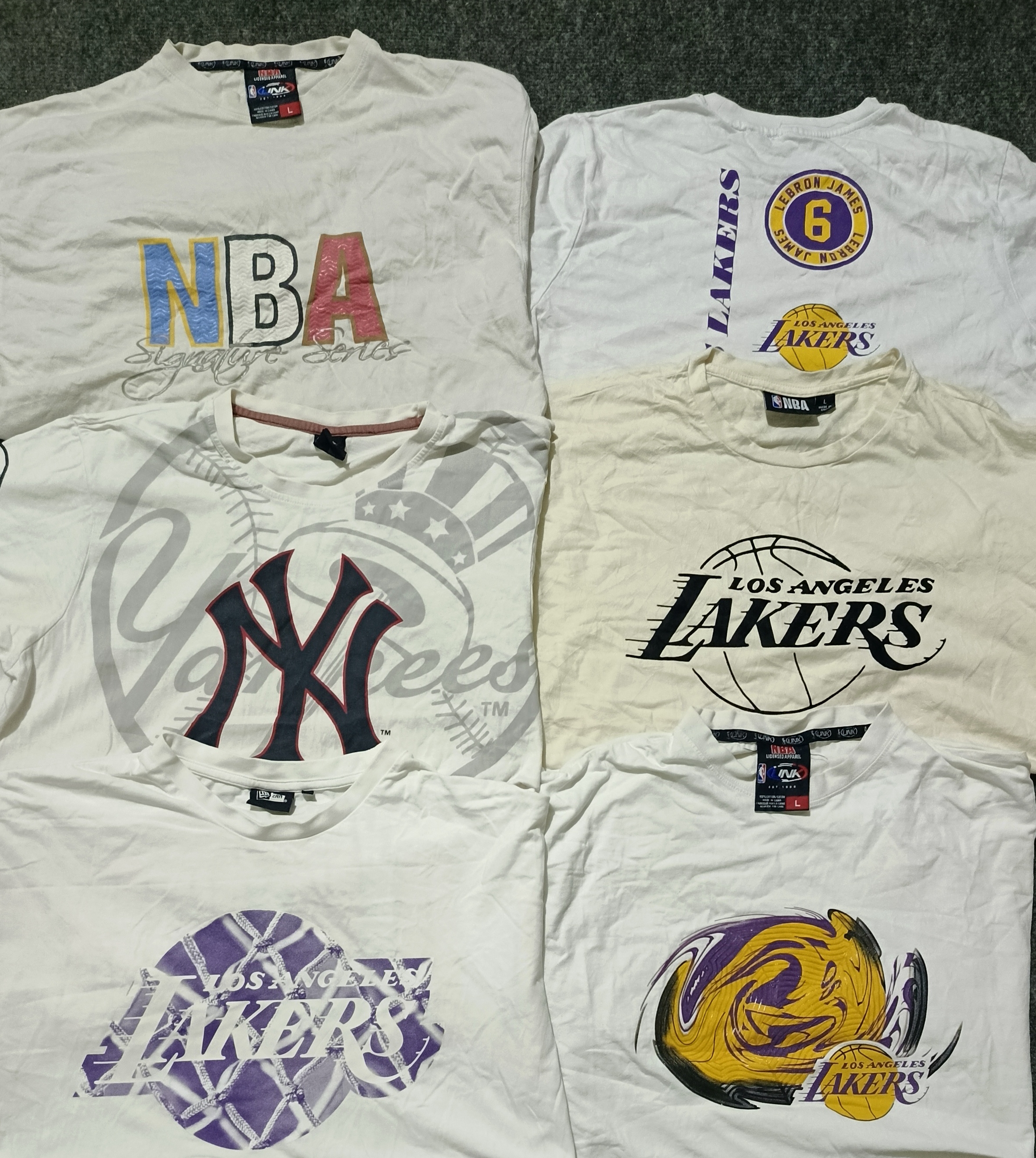 NBA, NFL and other t-shirts