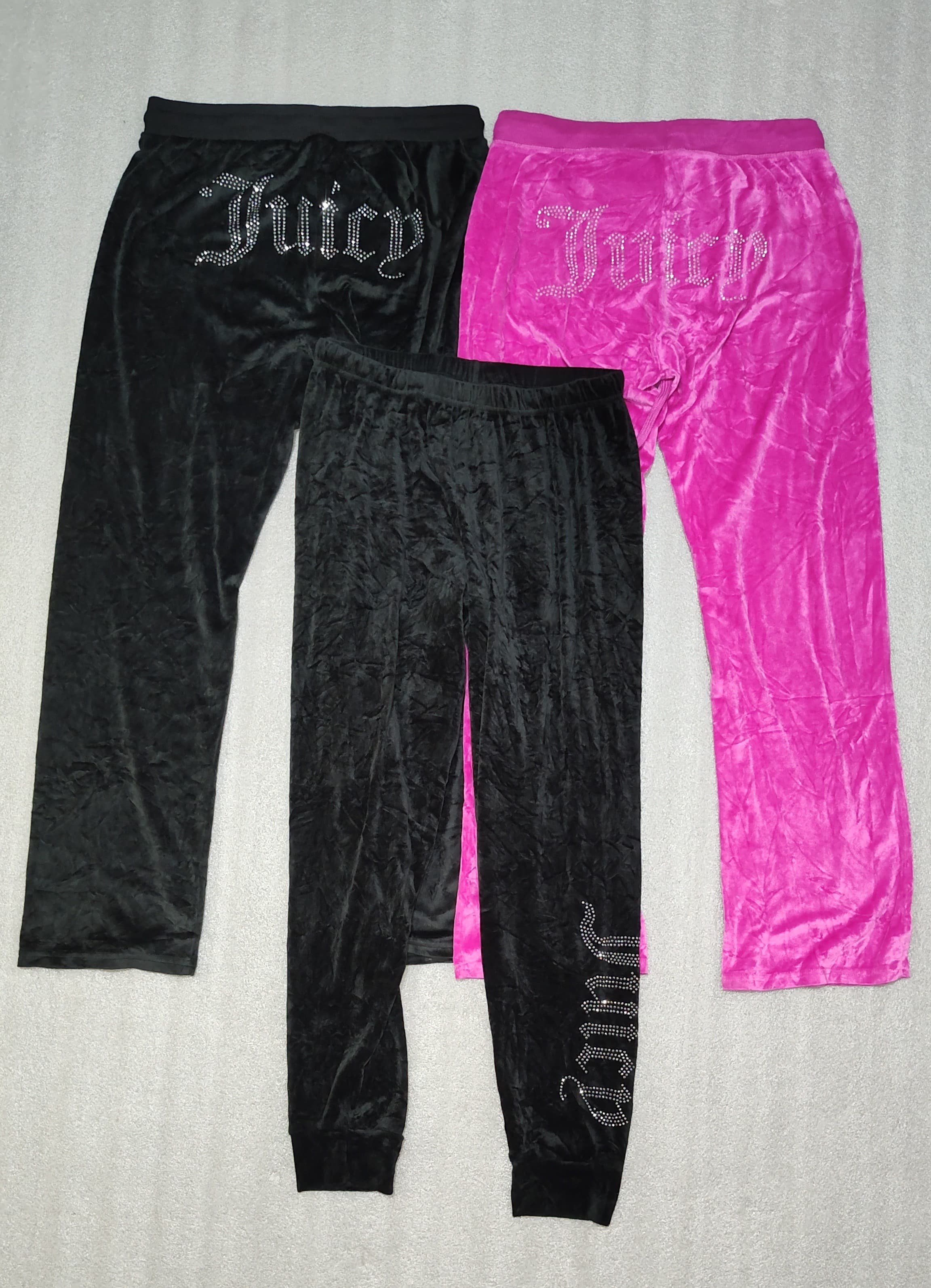 Velvet juicy couture and Pink trousers