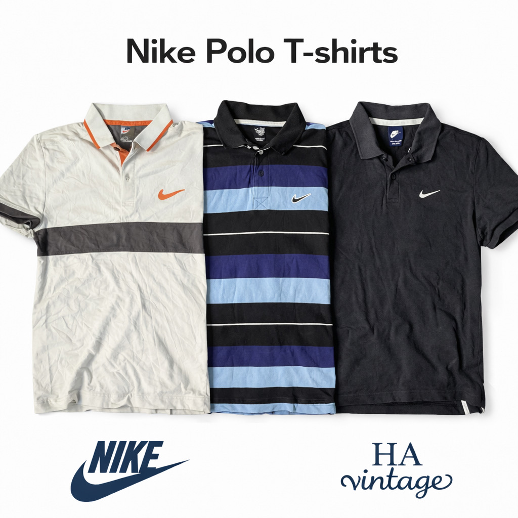 「Nike Polo T-shirts Inc Vintage」