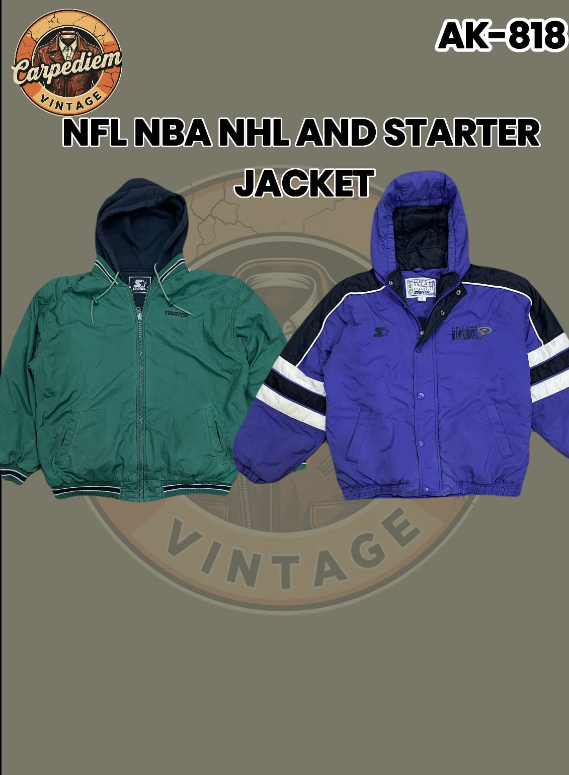 NFL NHL NBA And Starter Jacket Ak-818
