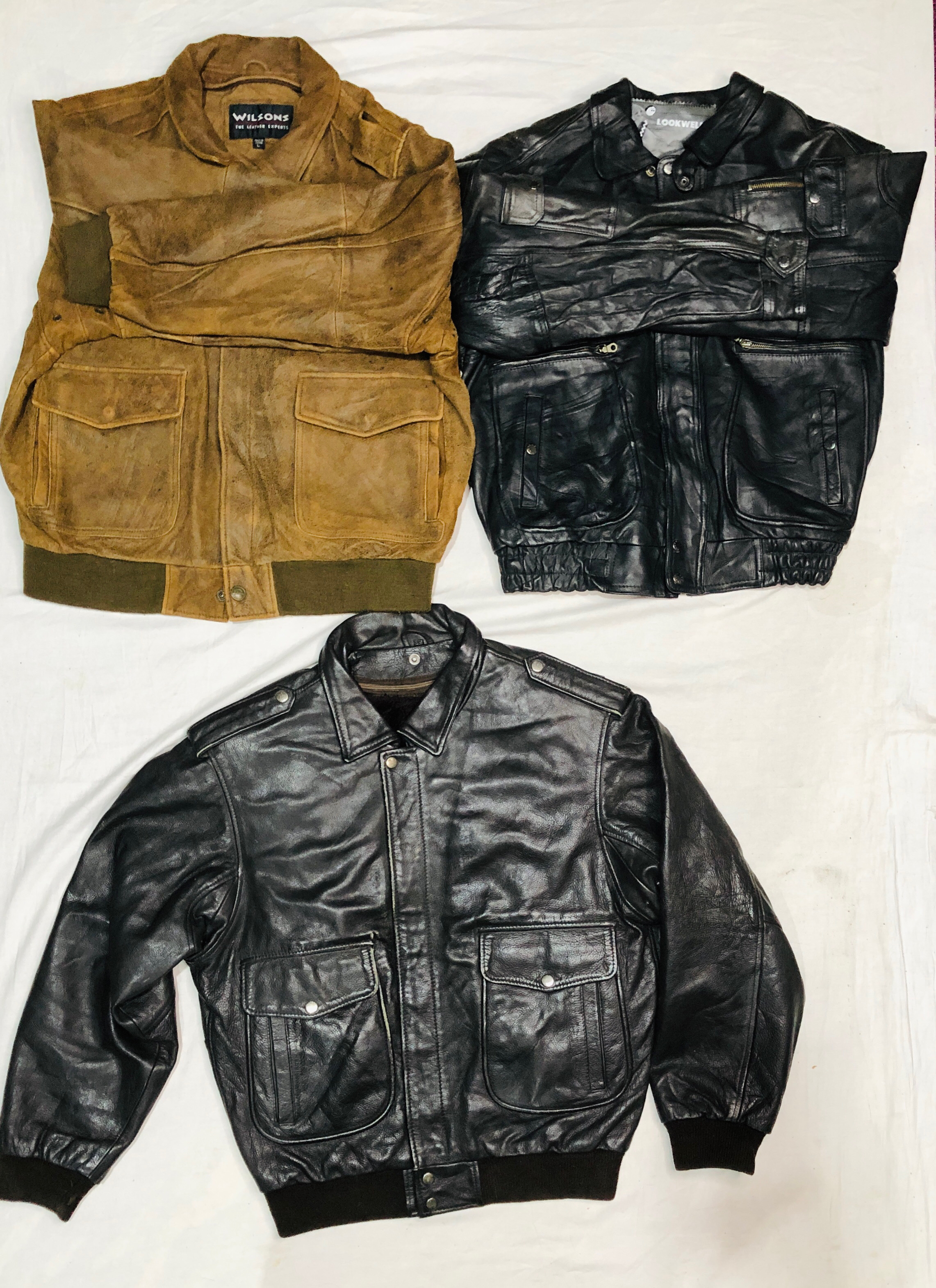 Mix Vintage Jackets | Bomber, Flight A-2 Style | 0..