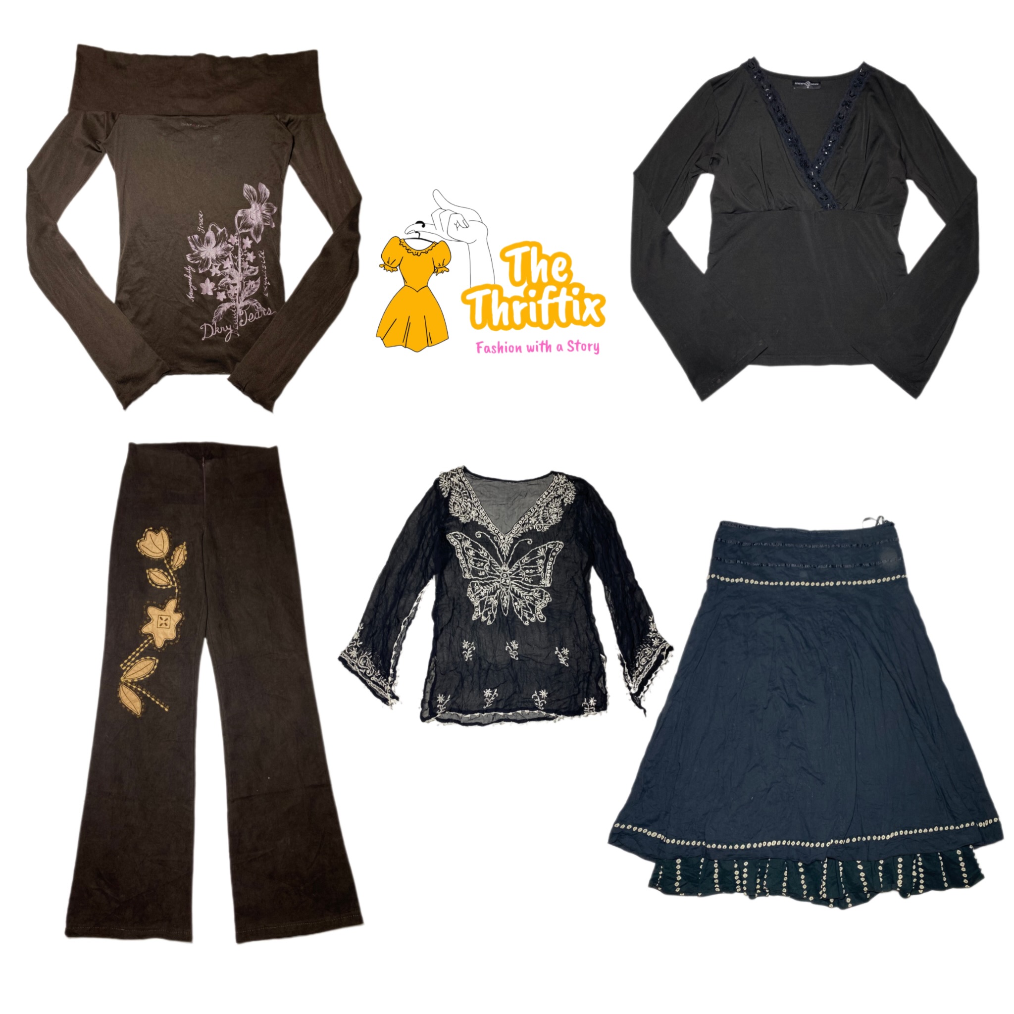 Y2K Grunge Mix & Match TX-004