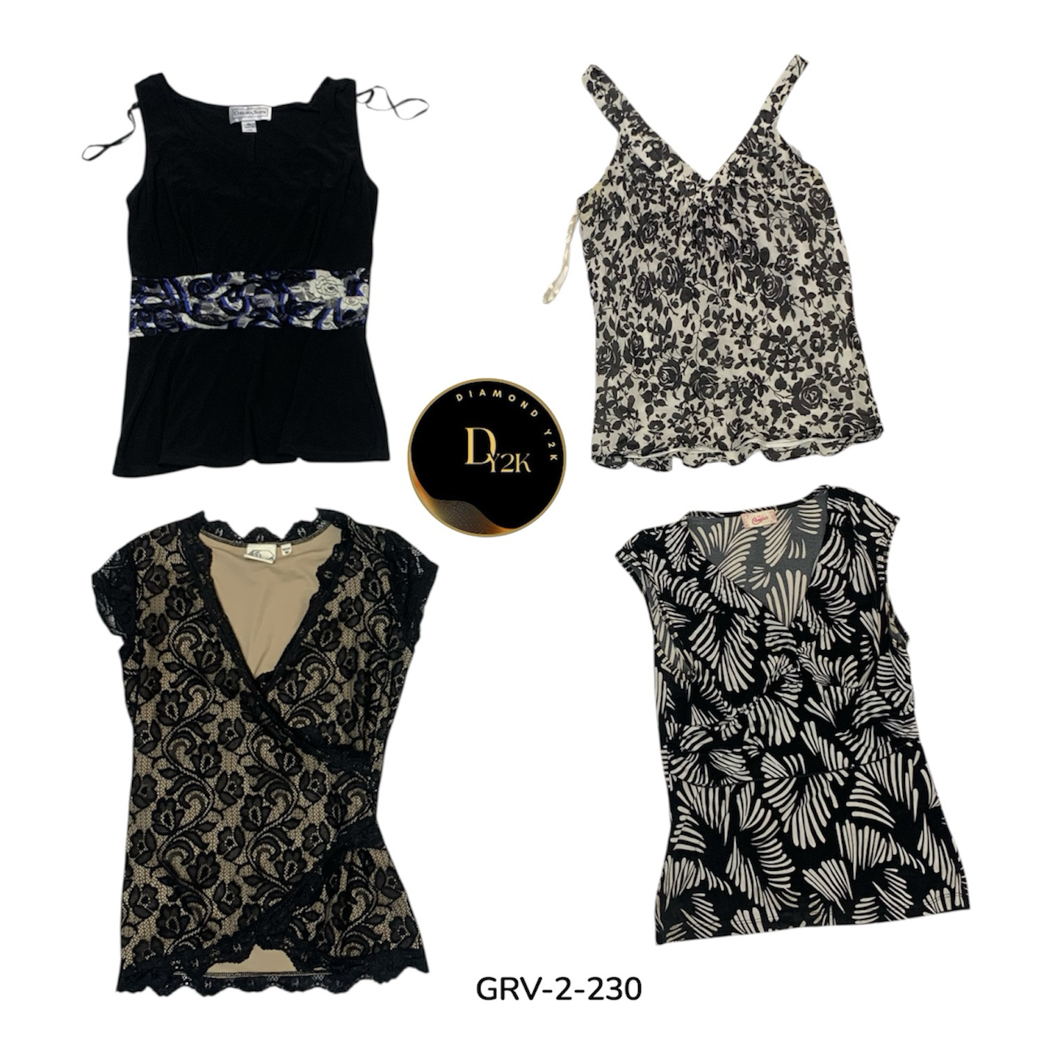 2000s Y2K Short Sleeve Blouse – Chic Feminine Look..